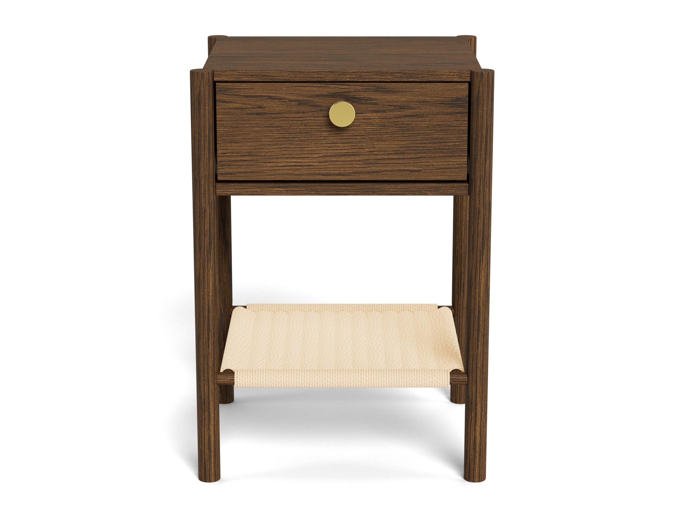 Table de chevet Norsica 983 (Chêne foncé)