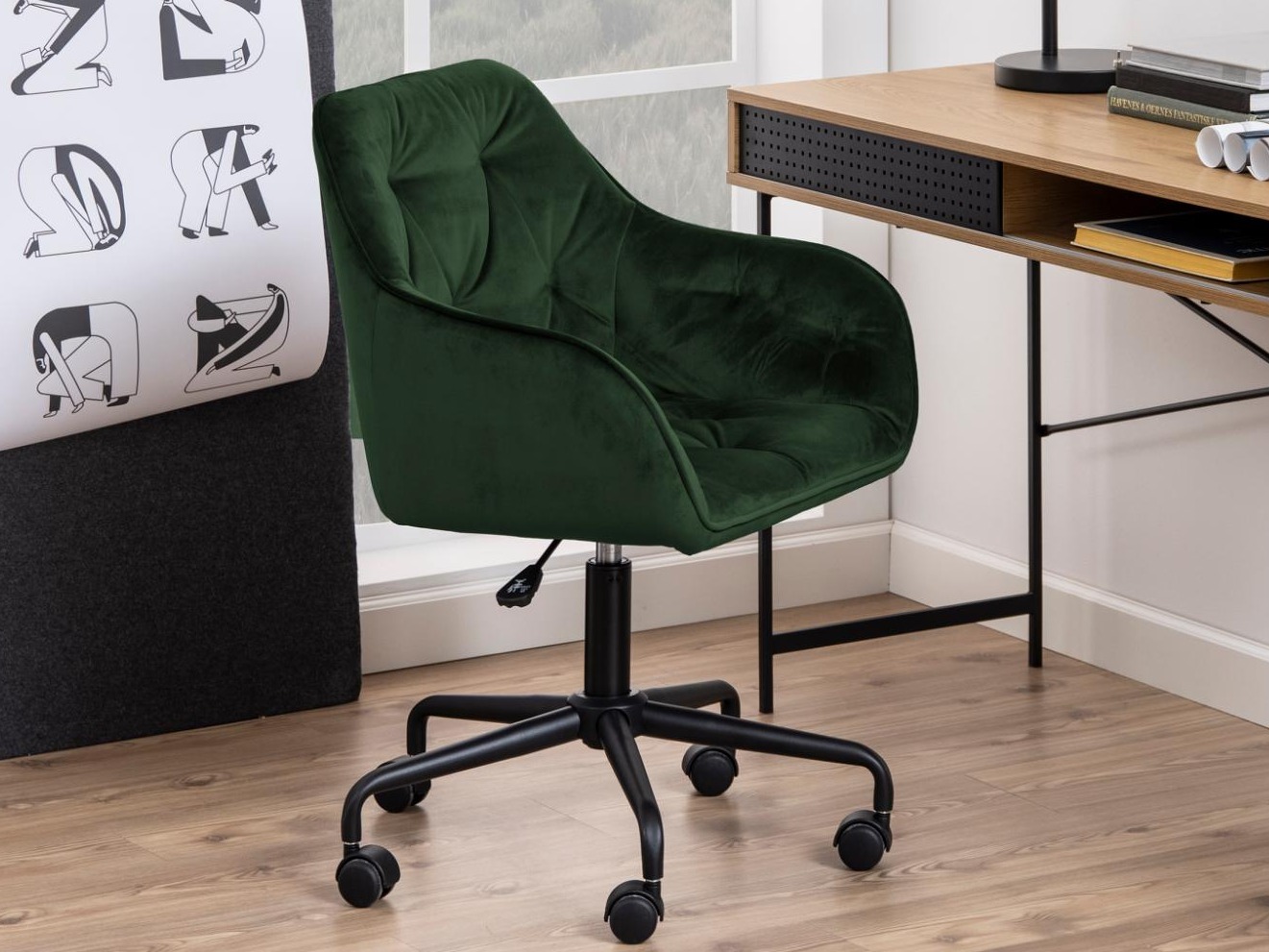 Chaise de bureau Norsica 475 (Vert)