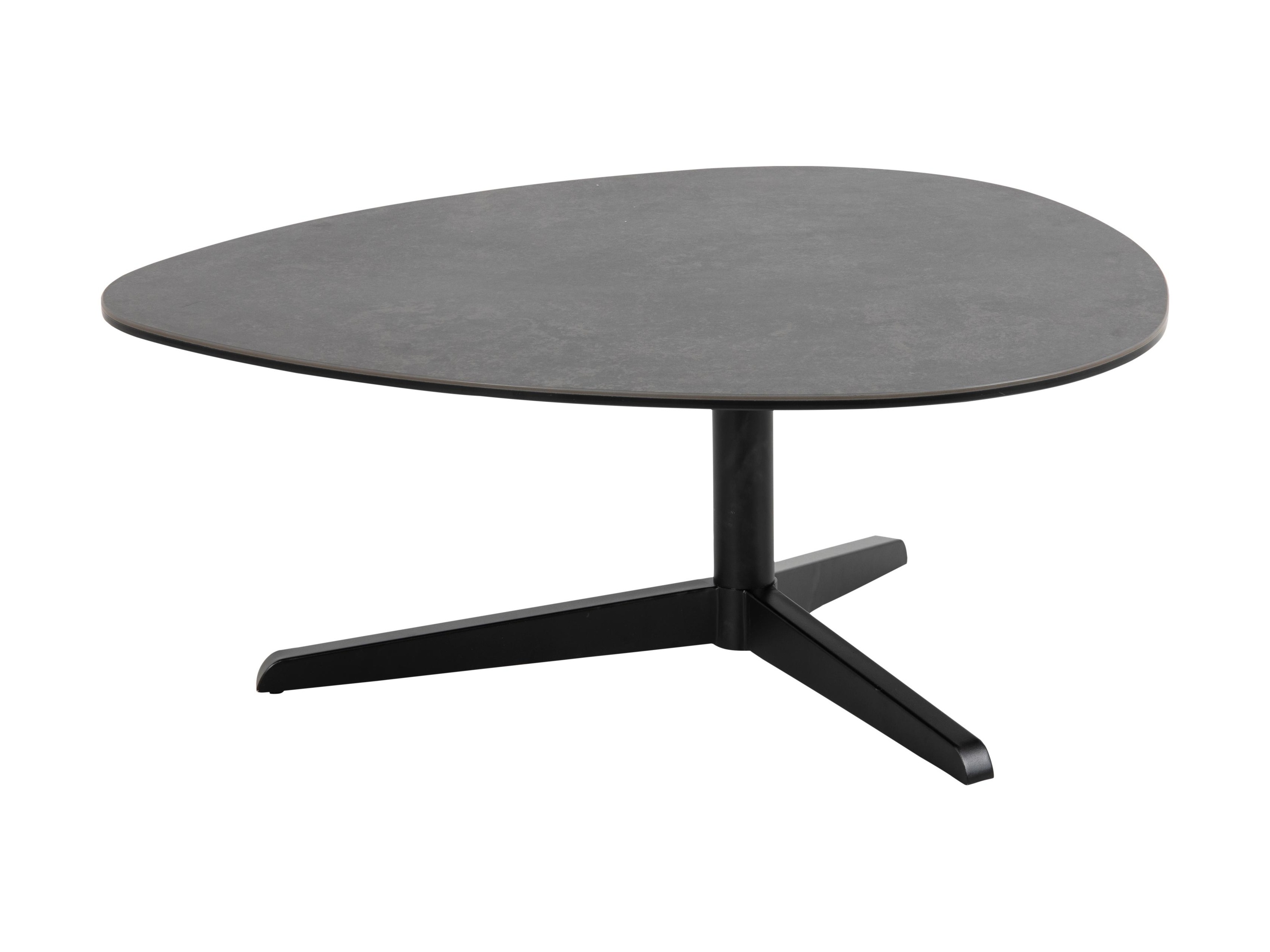 Table basse Norsica 480 (Noir + Gris foncé)