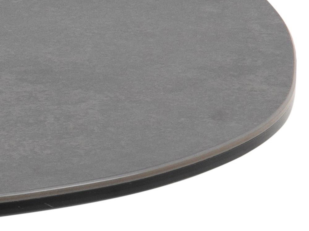 Table basse Norsica 480 (Noir + Gris foncé)