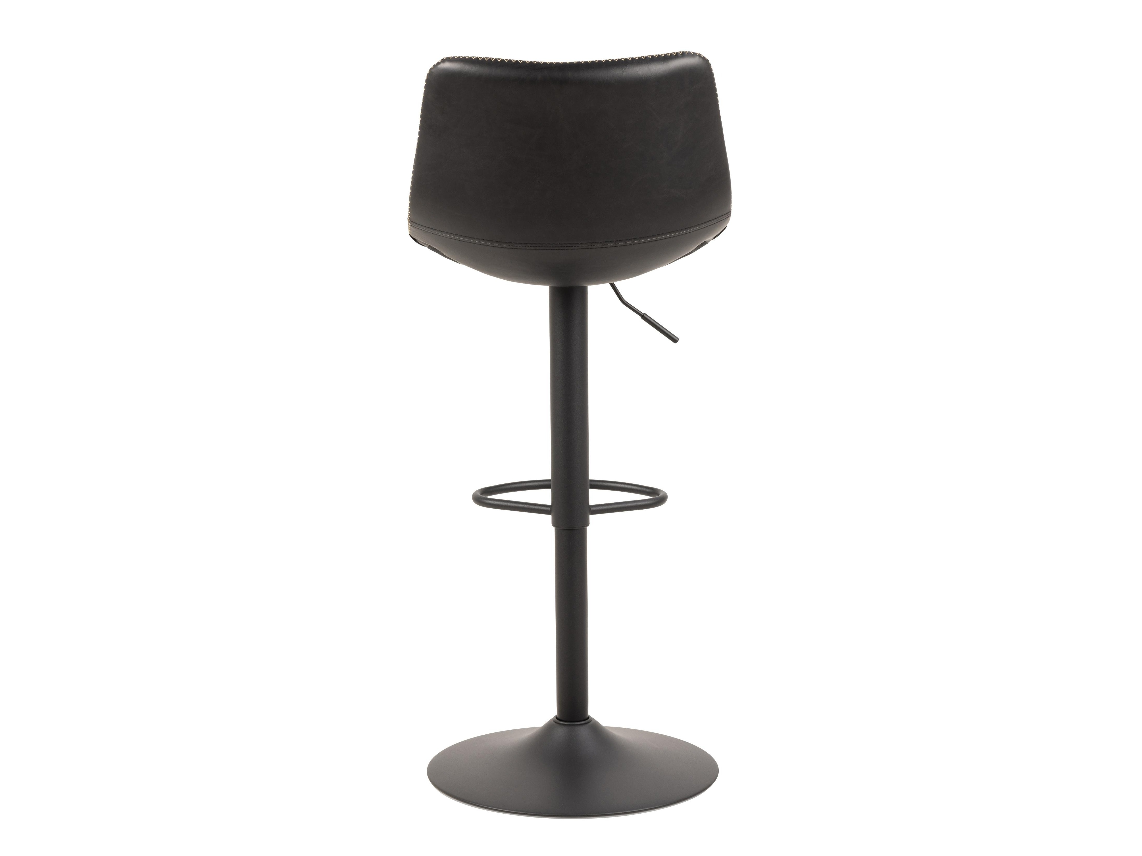 Chaise de bar mi-hauteur Norsica 500 (Noir)