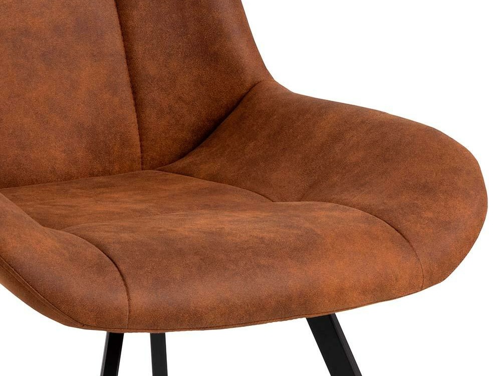 Chaise Norsica 499 (Marron + Noir)