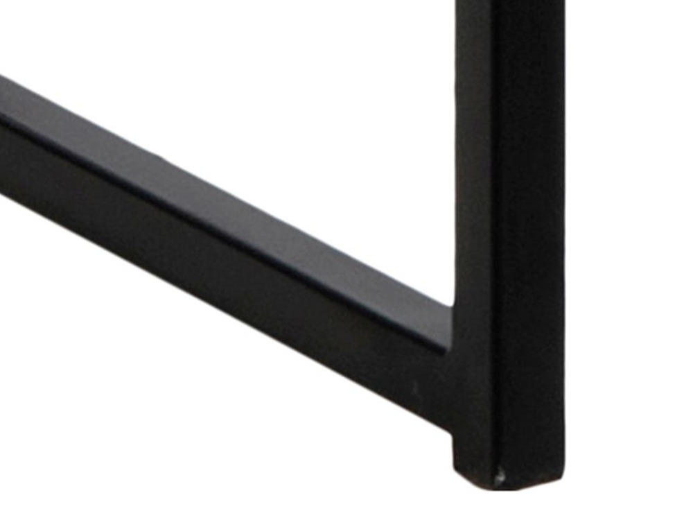 Table de bar Norsica Sevferi 162 (Noir + Chêne sauvage)