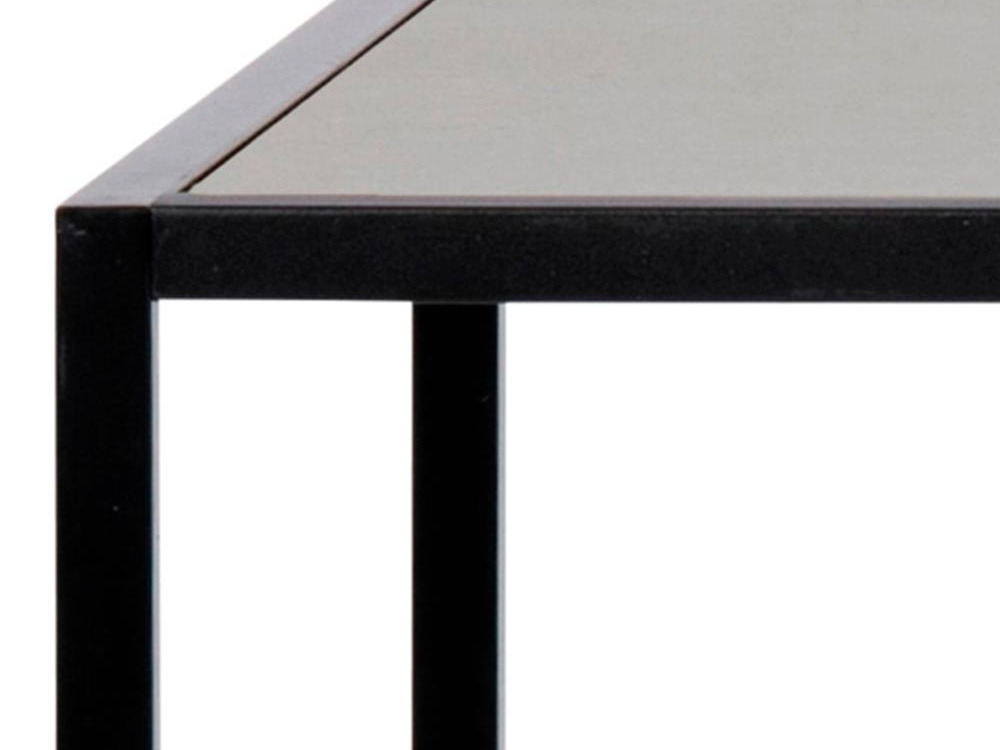 Table de bar Norsica Sevferi 162 (Noir + Chêne sombre)