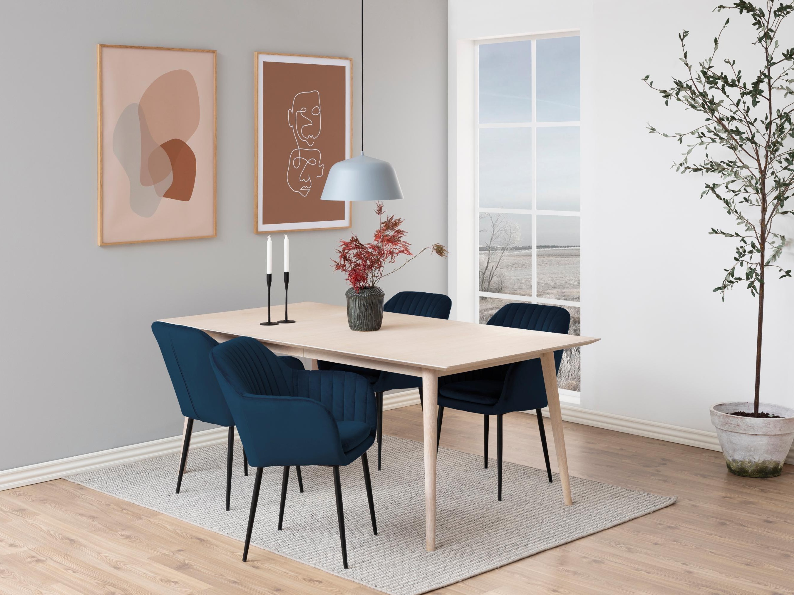 Chaise Norsica 253 (Bleu foncé)