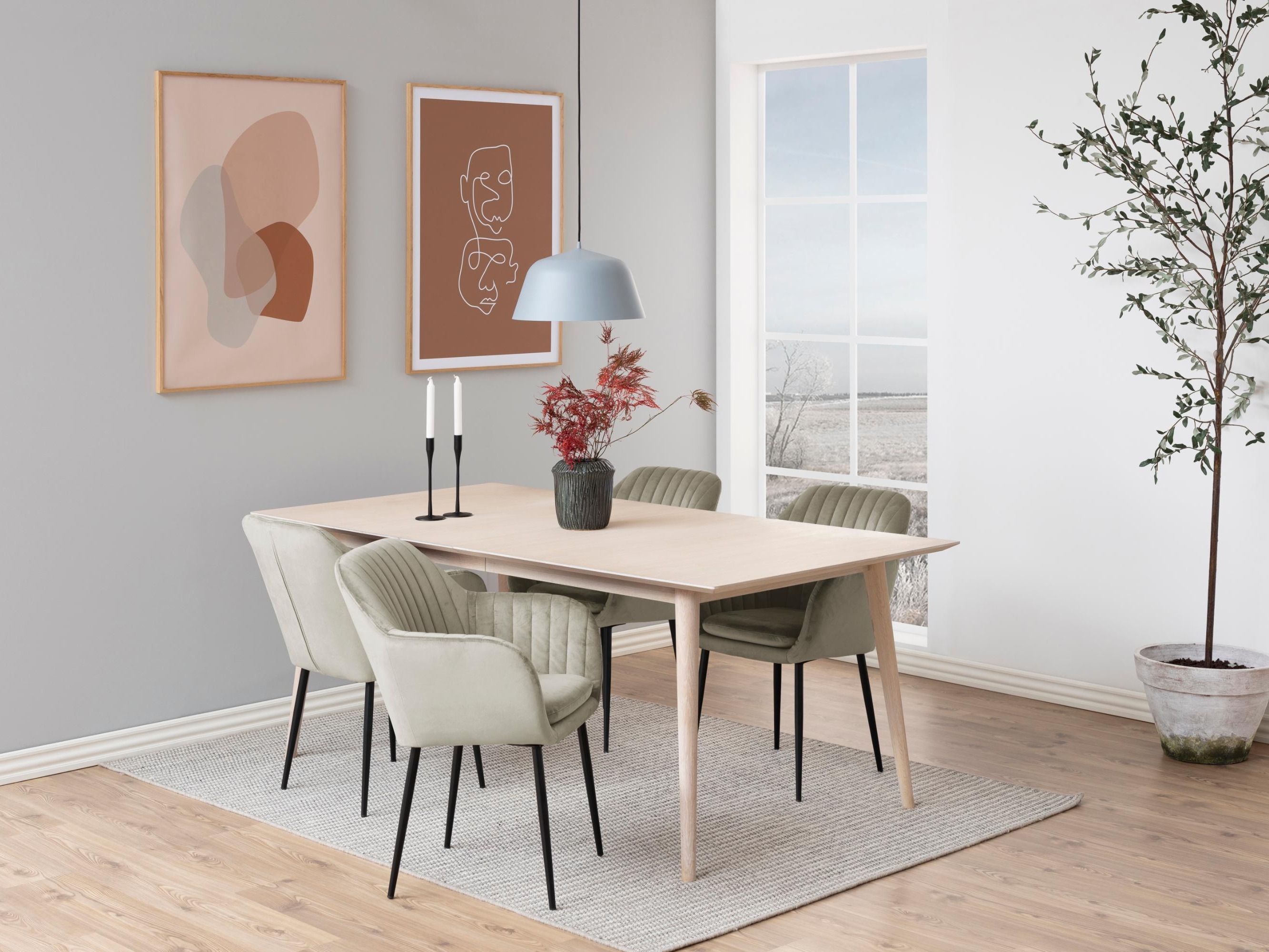 Chaise Norsica 253 (Crème)