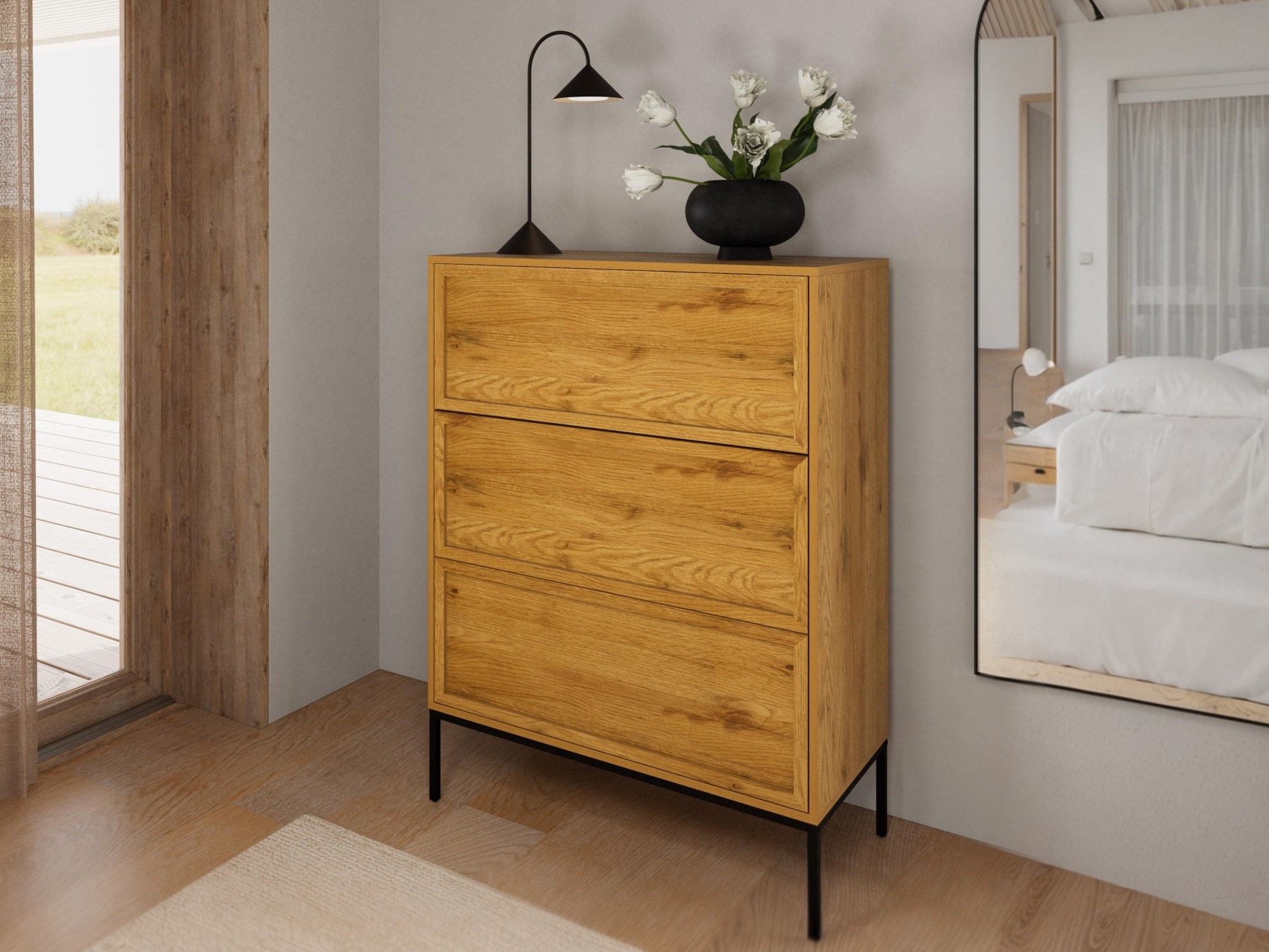 Commode Norsica 1049 (Chêne sauvage)