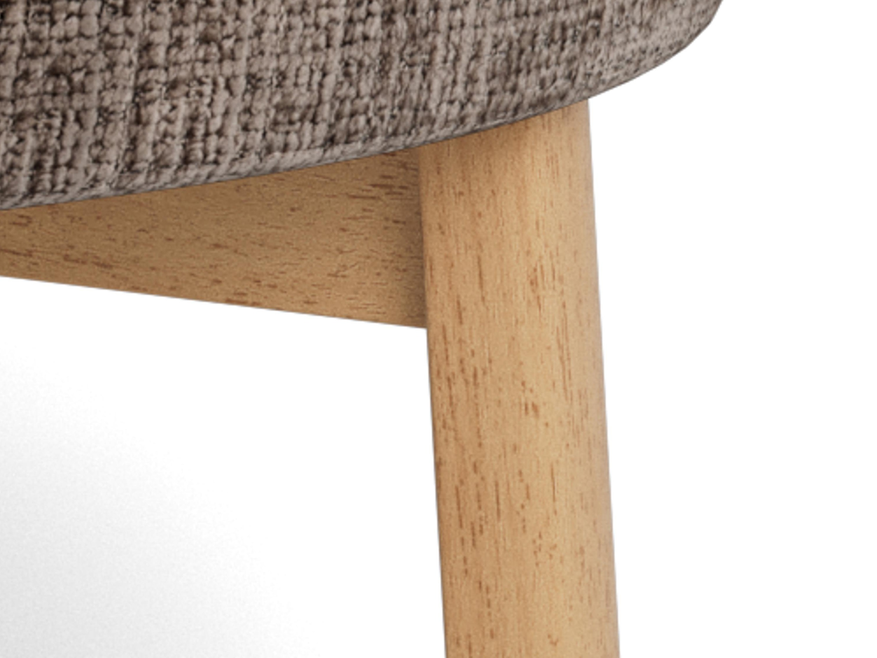Fauteuil Norsica 1064 (Brun foncé + Chêne)