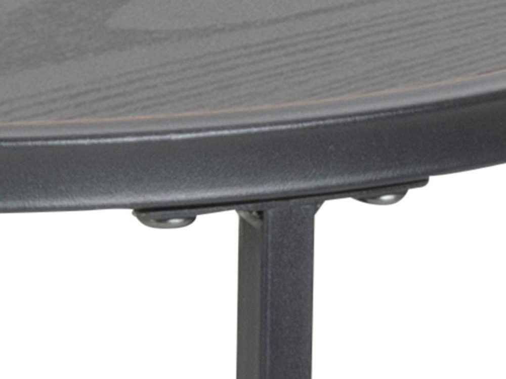 Table d'appoint Norsica Sevferi 118 (Cendre noire + Noir)