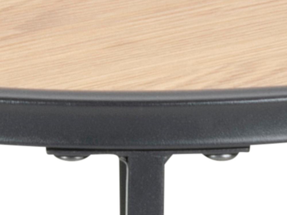Table d'appoint Norsica Sevferi 118 (Chêne sauvage + Noir)