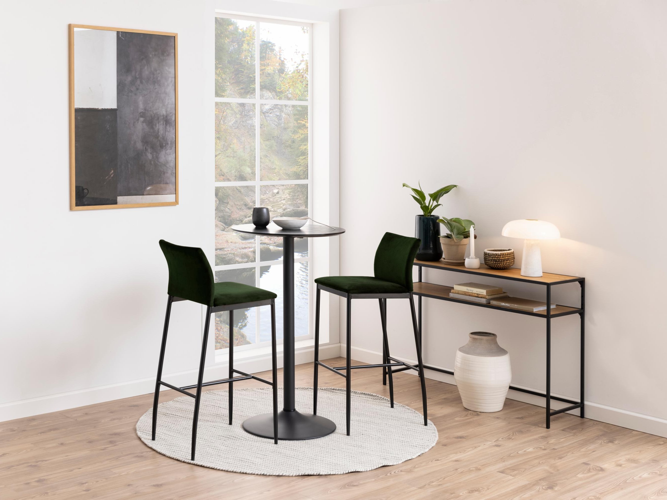 Console Norsica Sevferi 126 (Chêne sauvage + Noir)