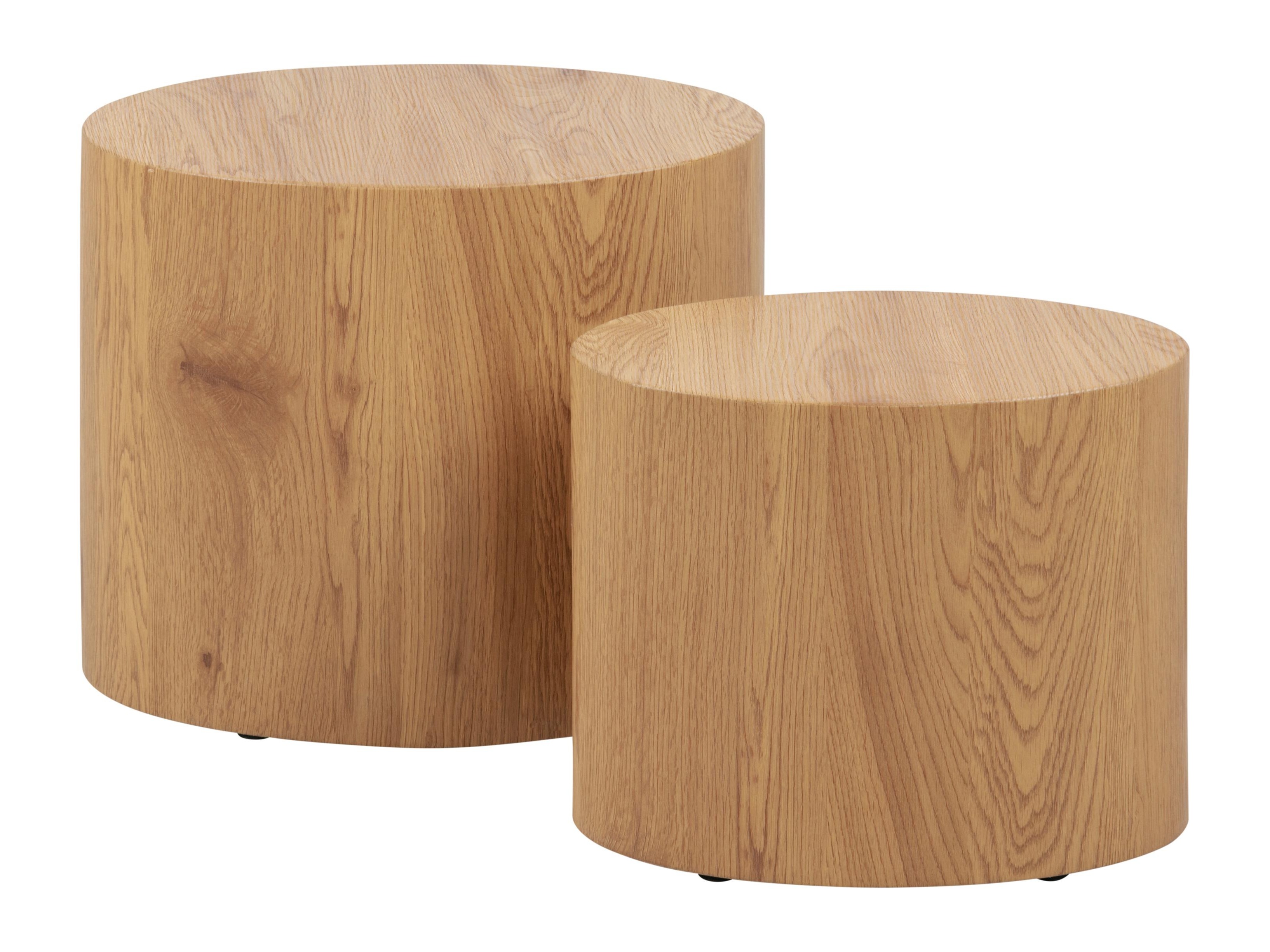 Ensemble de tables d'appoint Norsica 587 (Chêne sauvage)