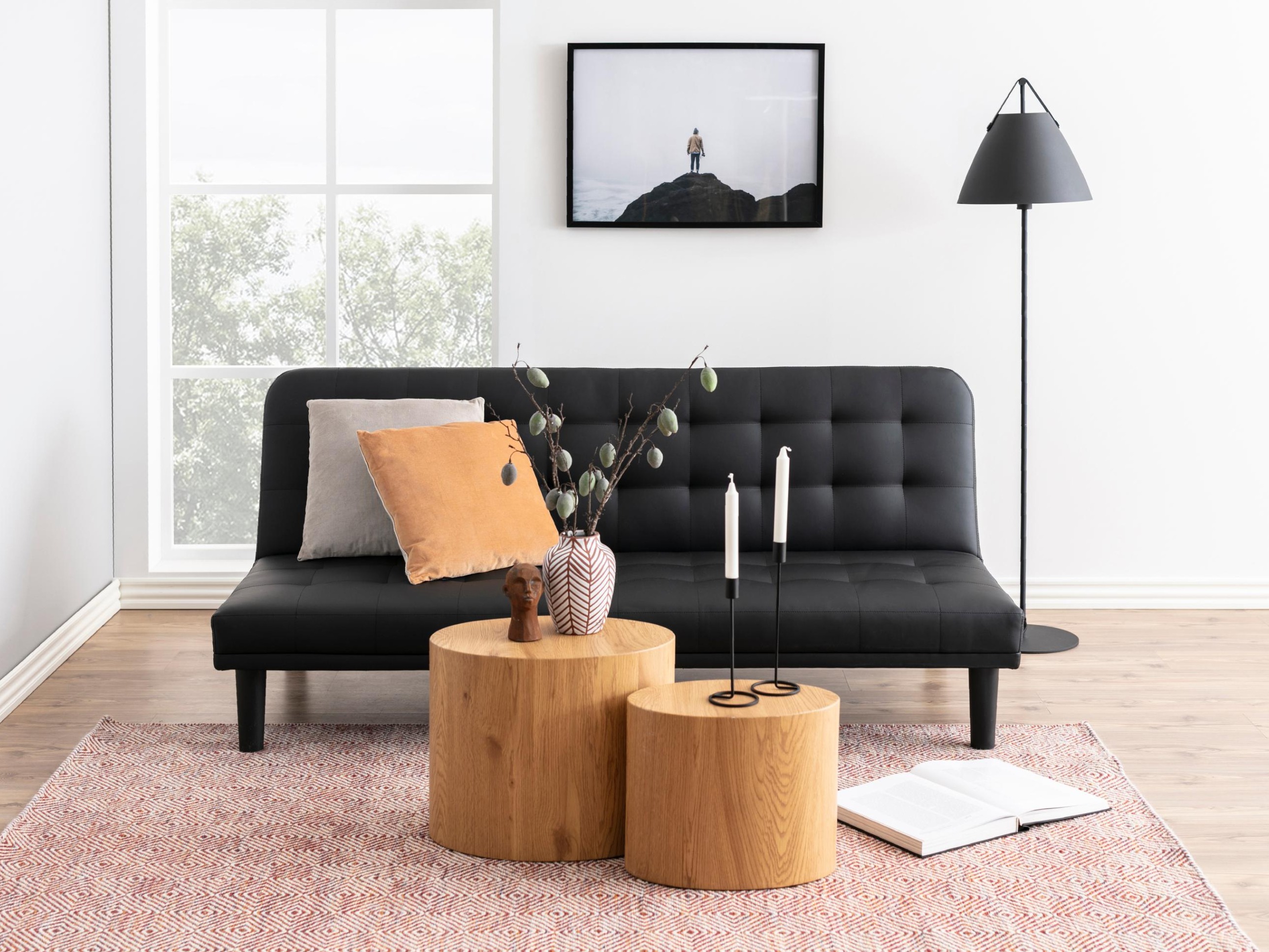 Ensemble de tables d'appoint Norsica 587 (Chêne sauvage)