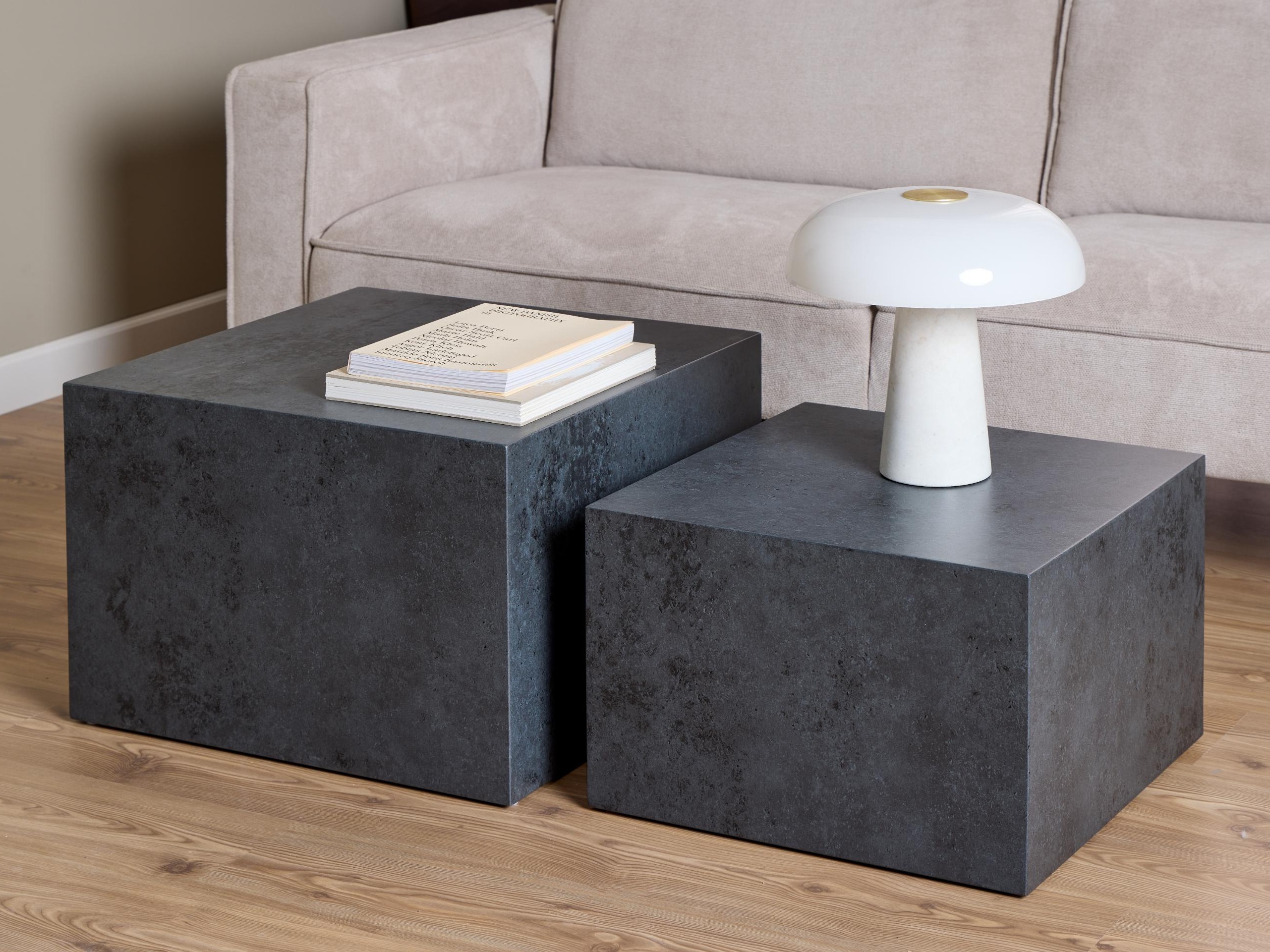 Ensemble tables basses Norsica 603 (Noir)