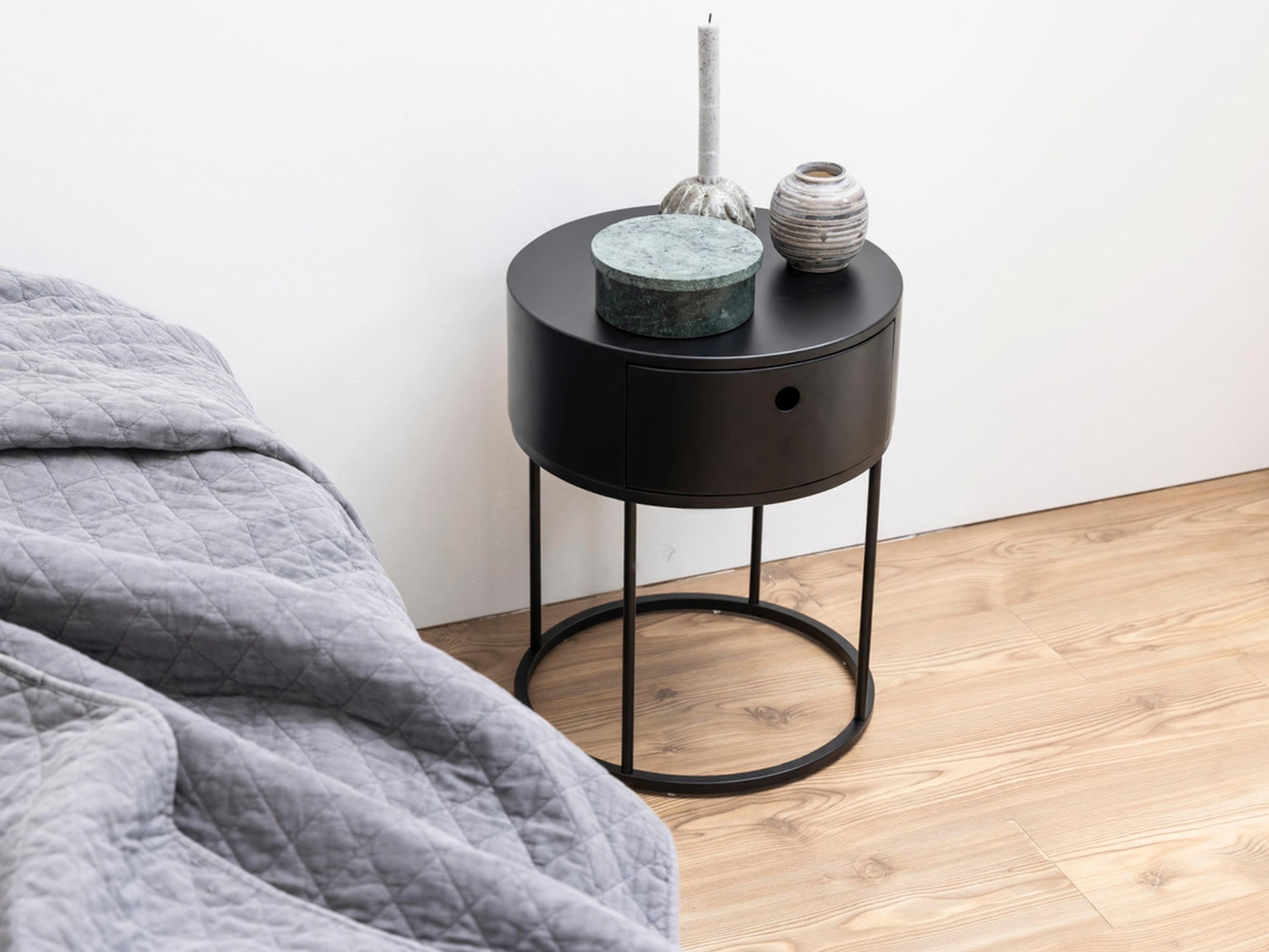 Table d'appoint Norsica 595 (Noir)