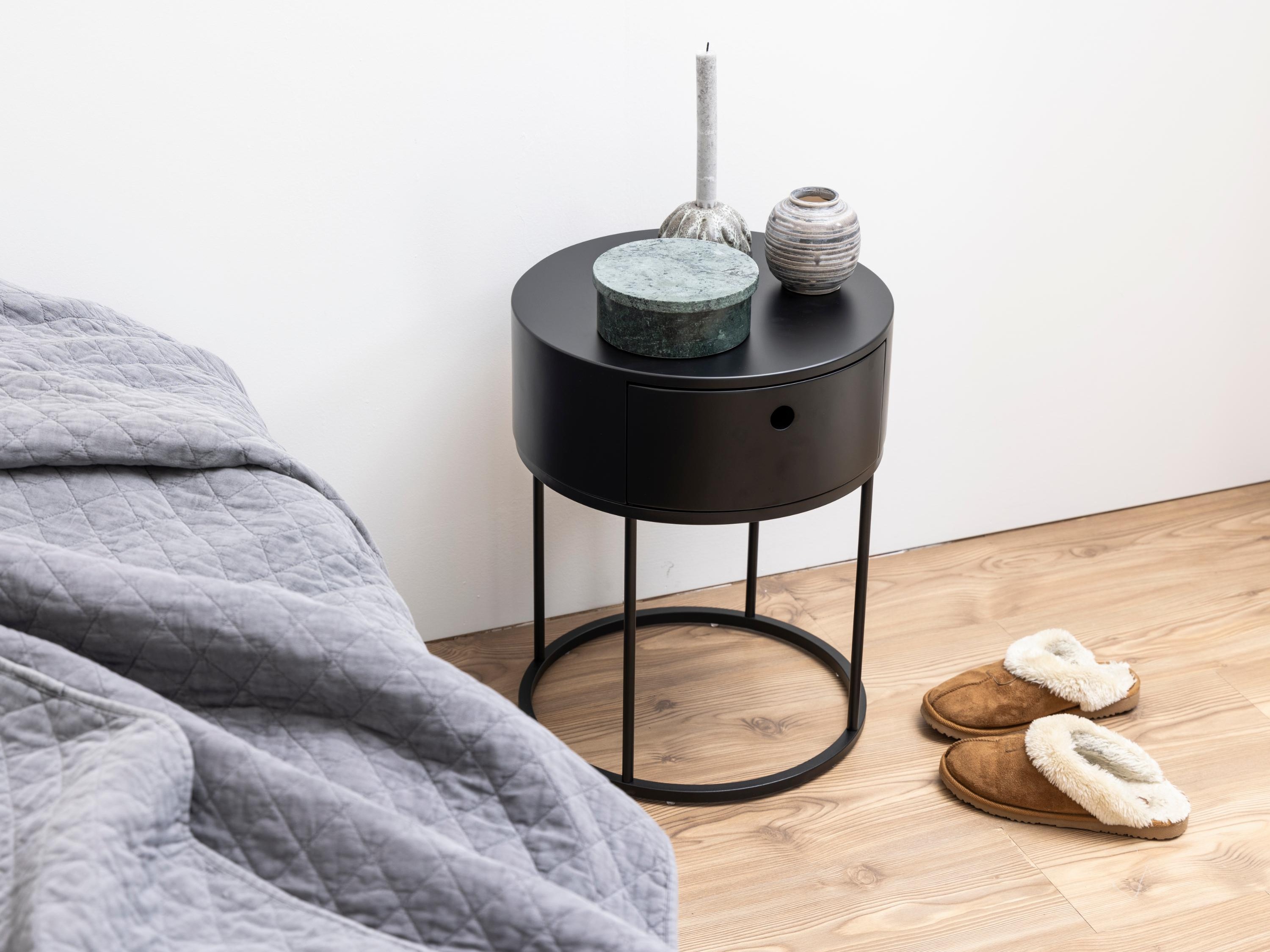 Table d'appoint Norsica 595 (Noir)