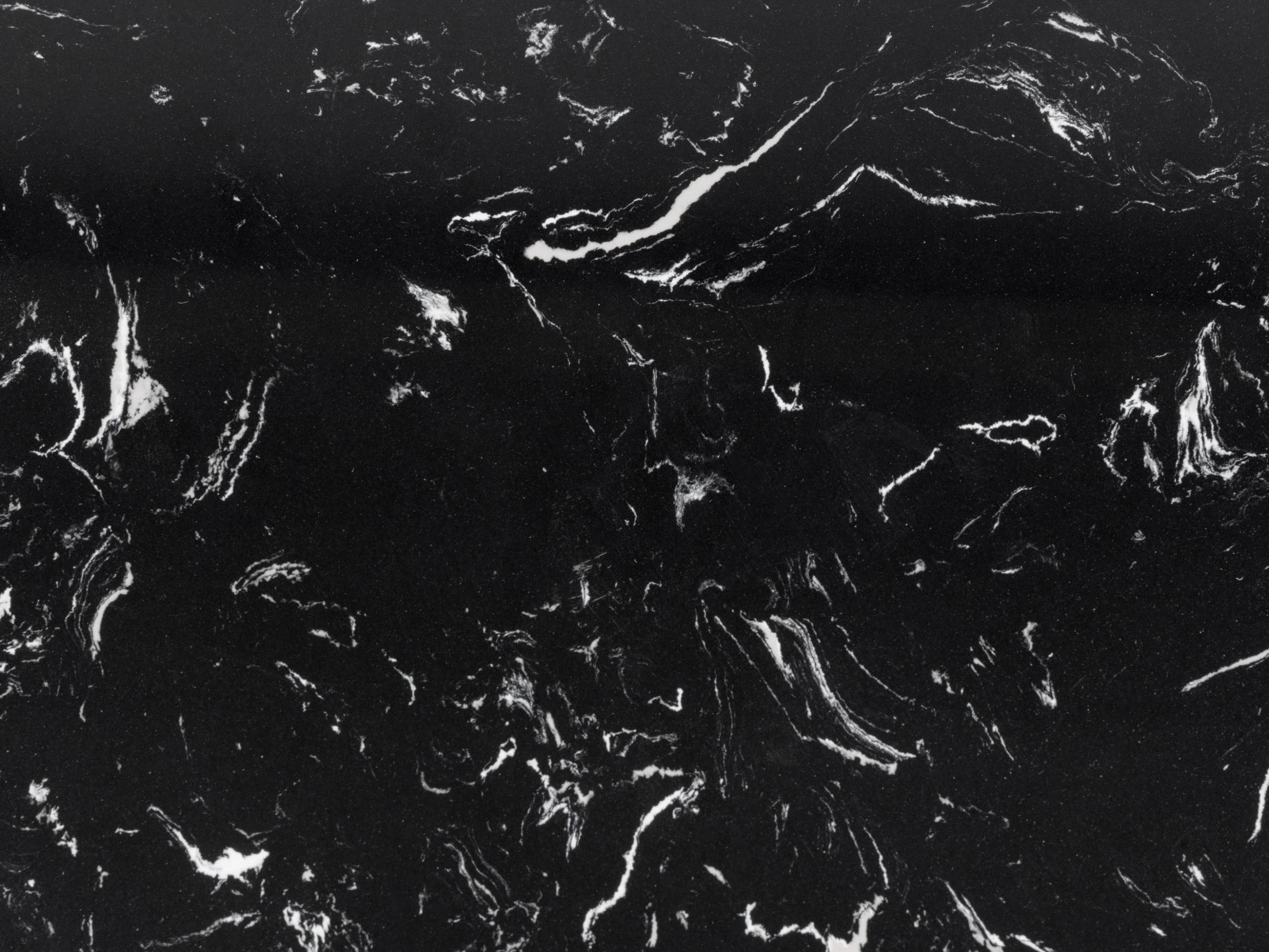 Table d'appoint Norsica 609 (Marbre noir + Noir)
