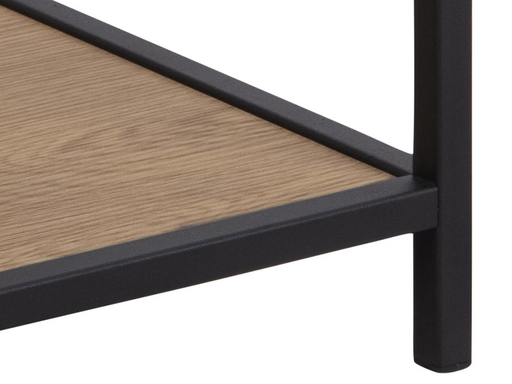Table de chevet Norsica Sevferi 128 (Chêne sauvage + Noir)