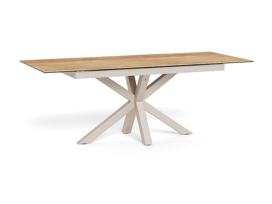 Table Norsica 676 (Chêne sauvage + Gris)