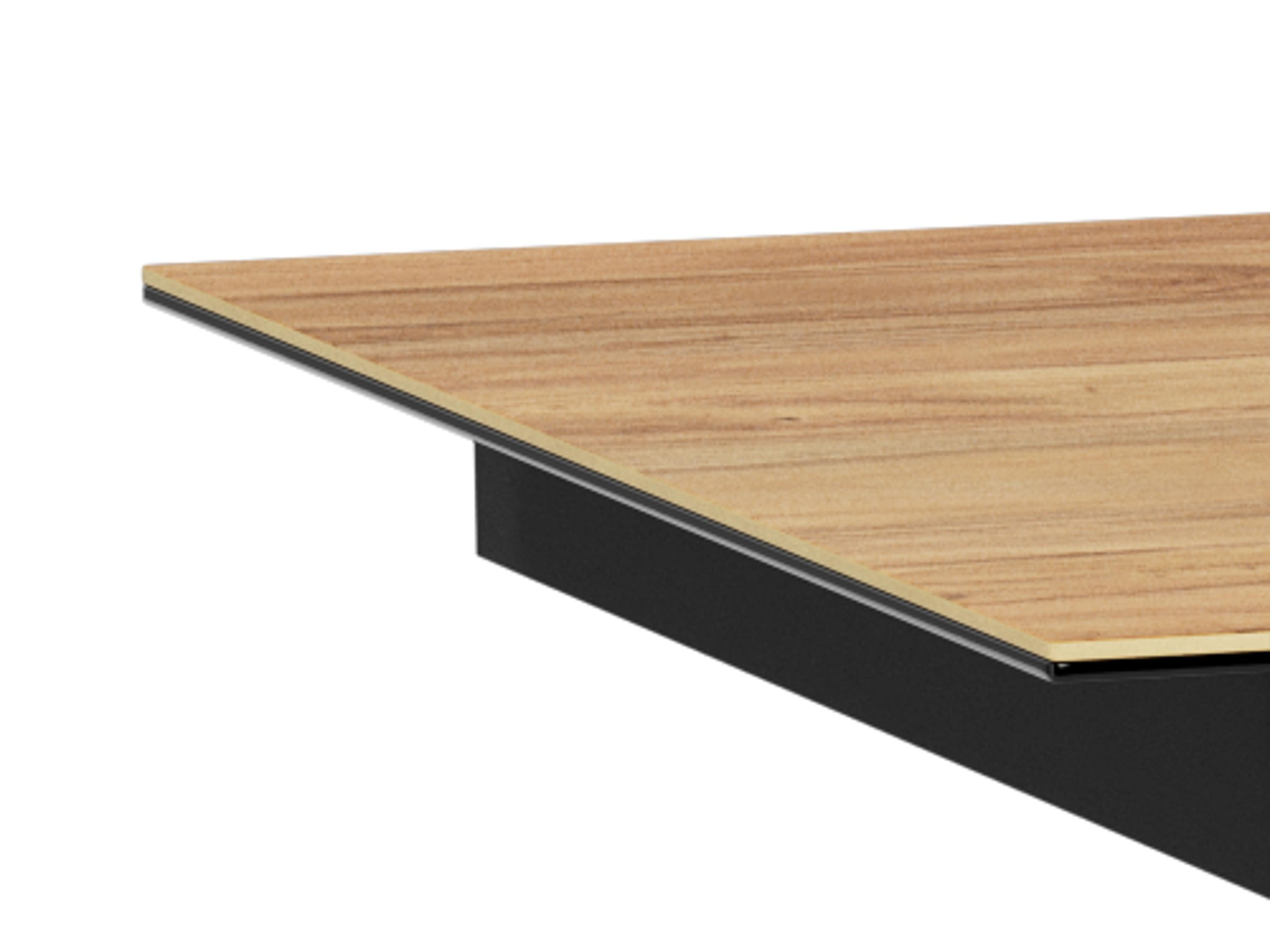 Table Norsica 676 (Chêne sauvage + Noir)