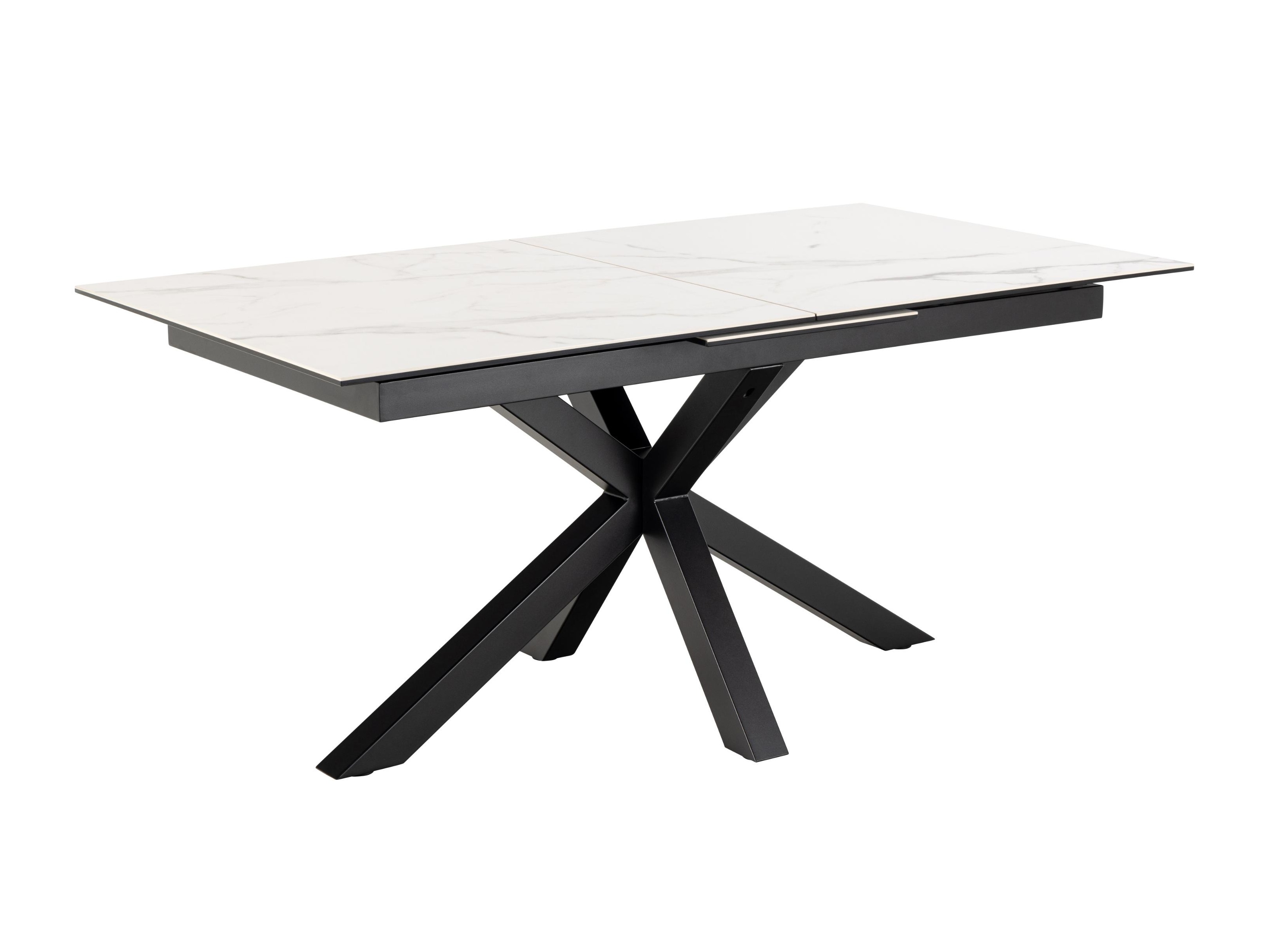 Table Norsica 676 (Marbre blanc + Noir)