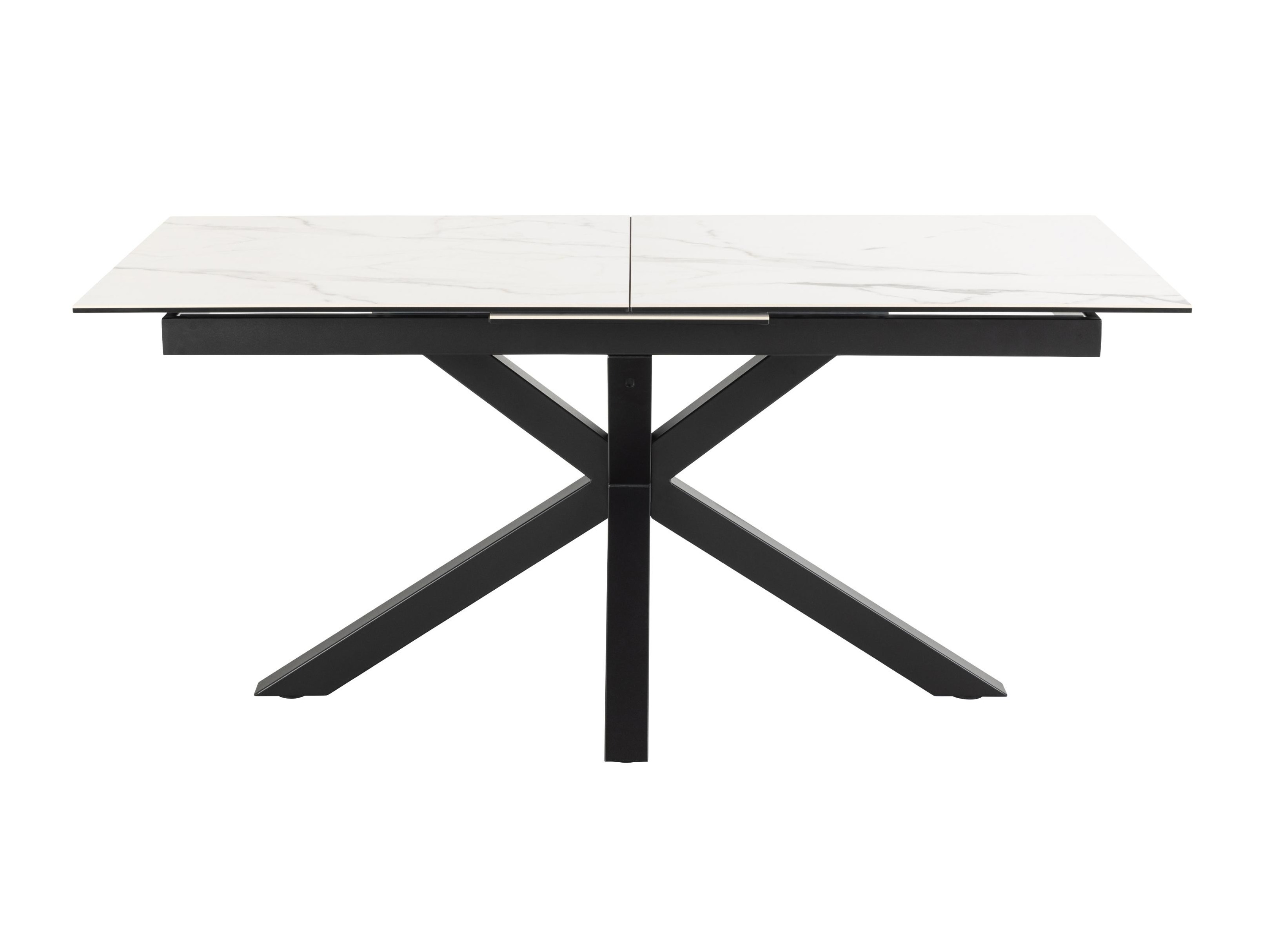 Table Norsica 676 (Marbre blanc + Noir)