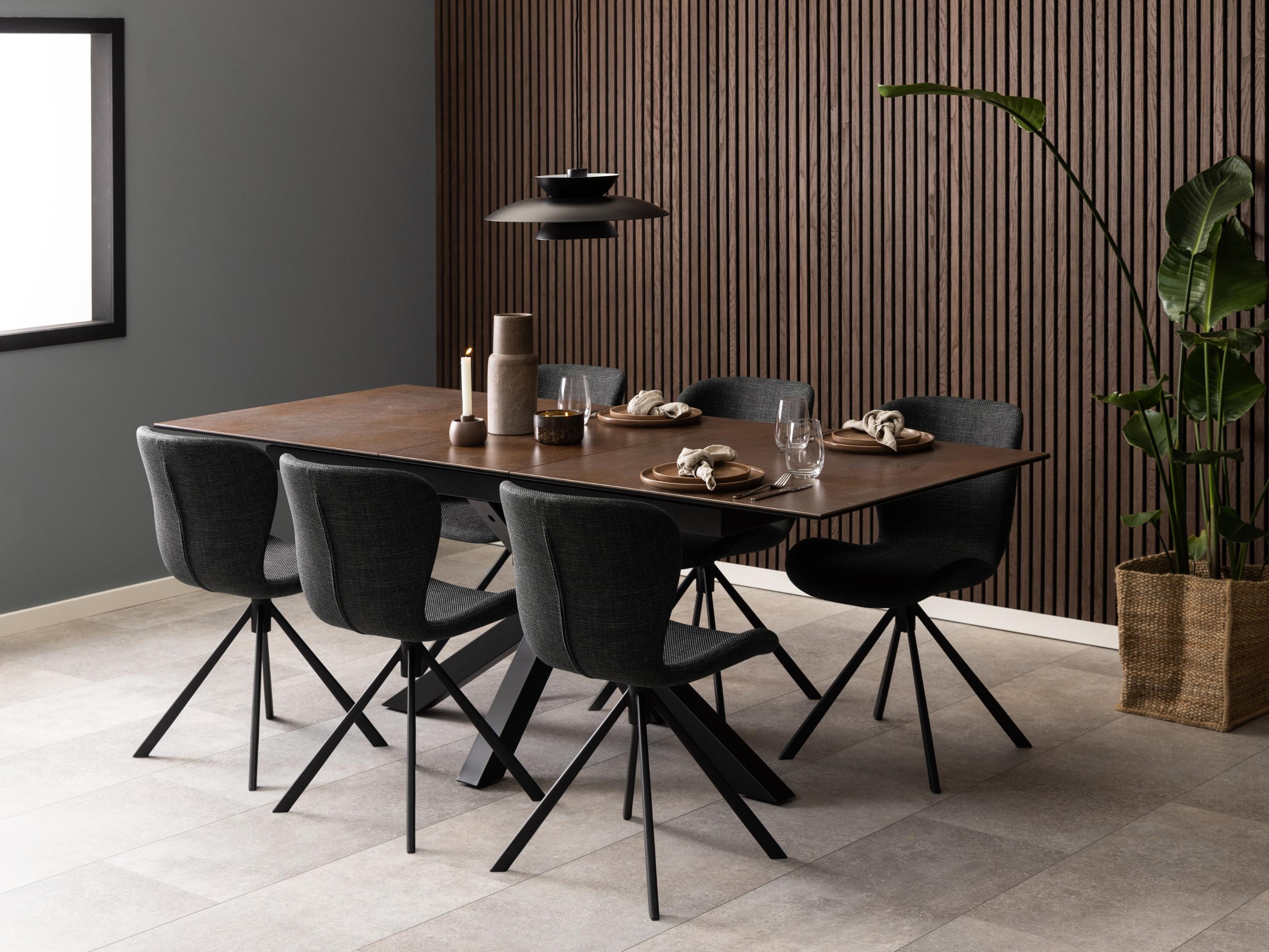 Table Norsica 676 (Marron + Noir)