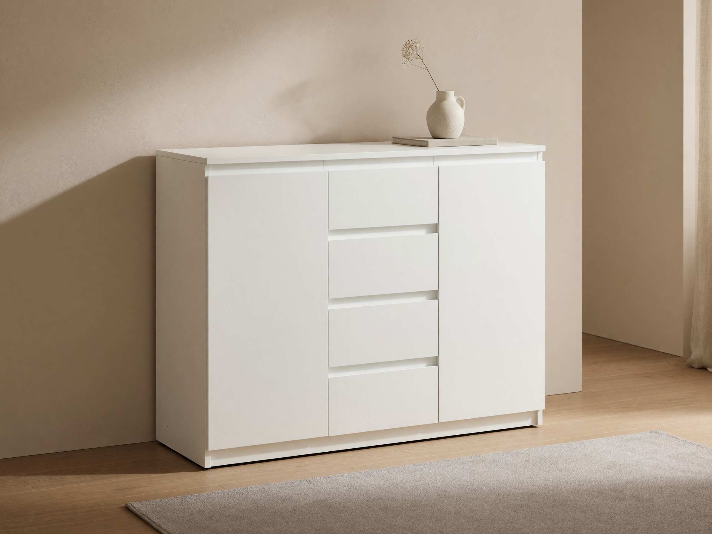 Commode Cirdelu 105 (Blanc)