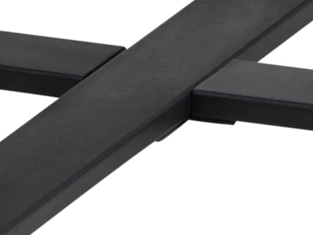Table Norsica 309 (Marbre noir + Noir)