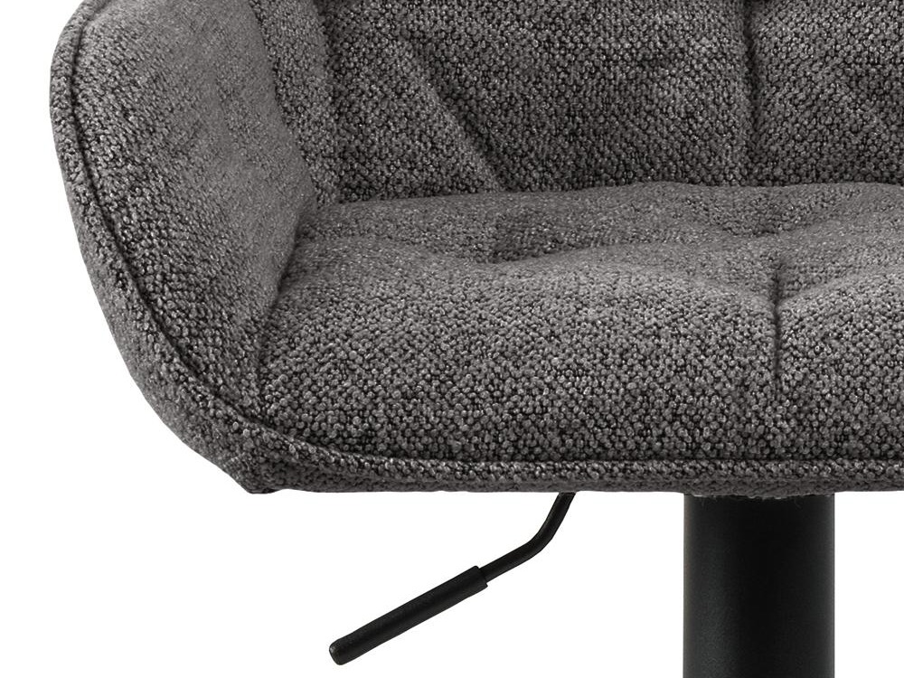 Chaise de bar mi-hauteur Norsica 650 (Noir + Anthracite)