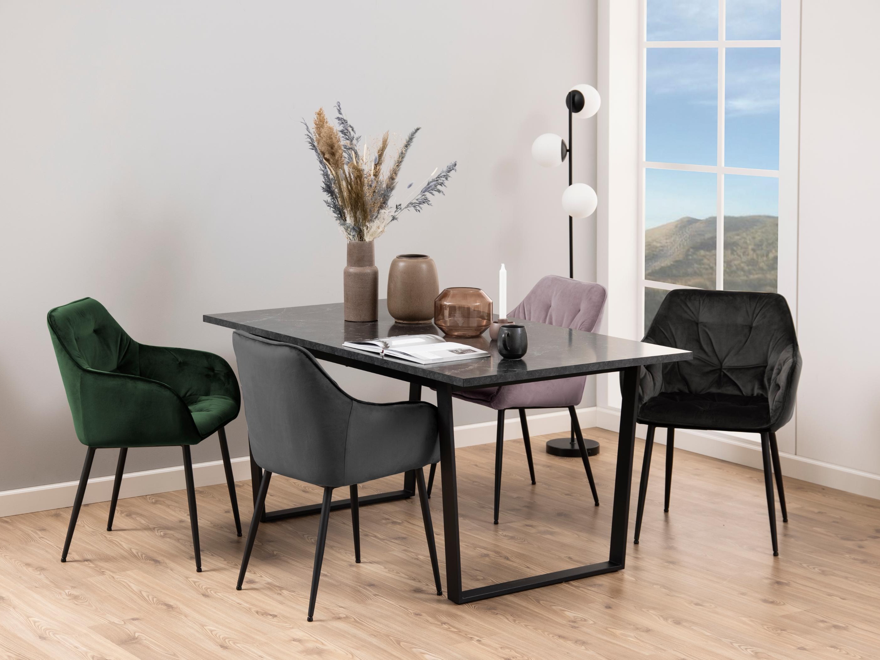 Chaise Norsica 323 (Noir)