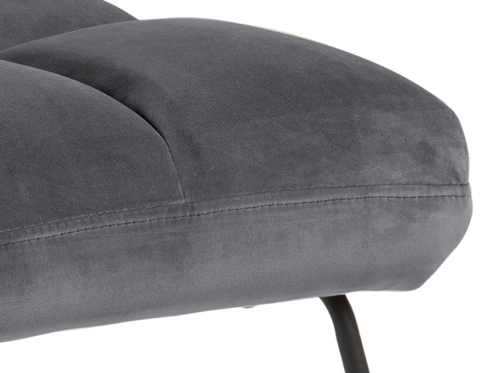 Fauteuil Norsica 370 (Gris foncé + Noir)