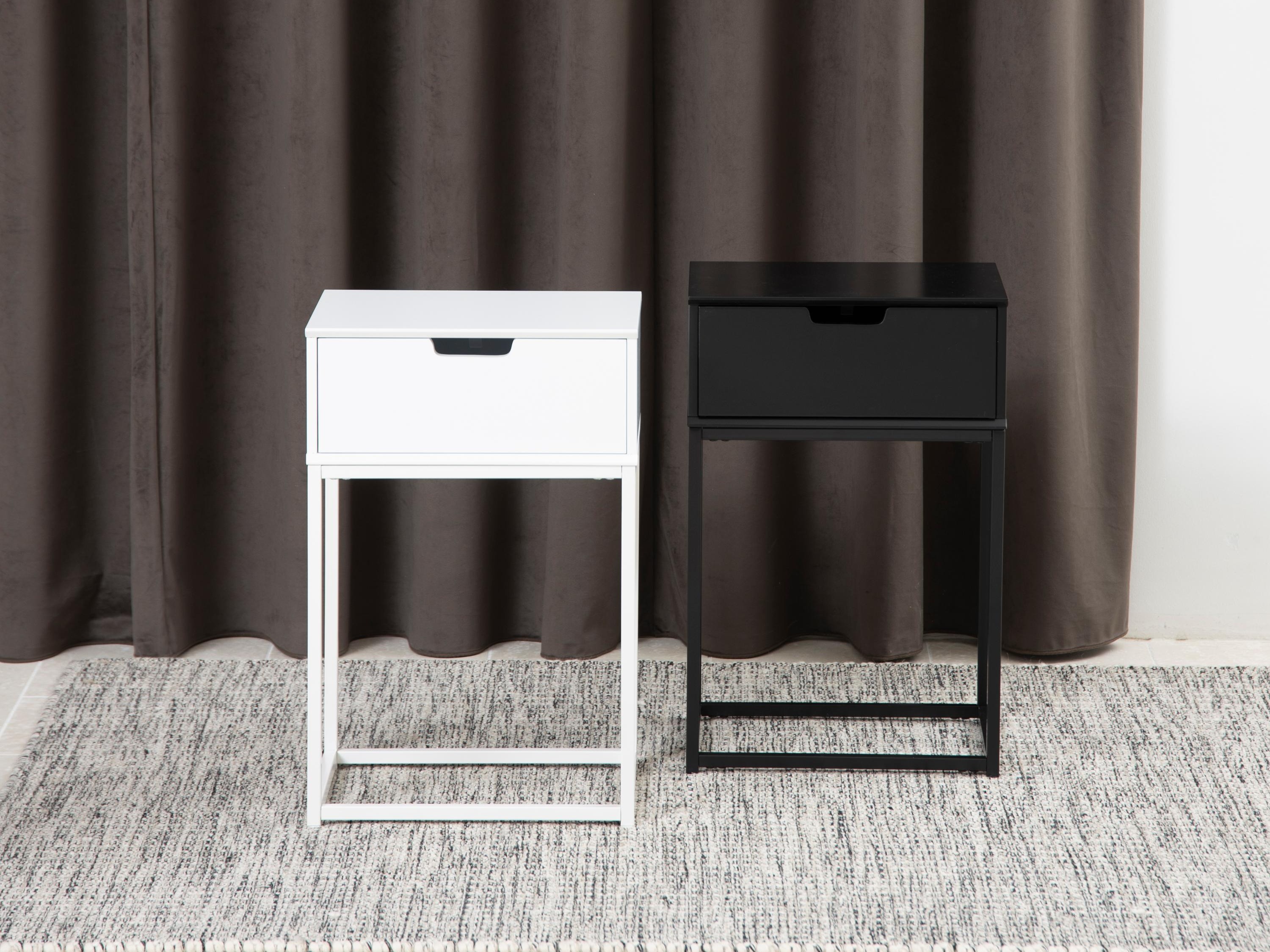 Table de chevet Norsica 106 (Noir)