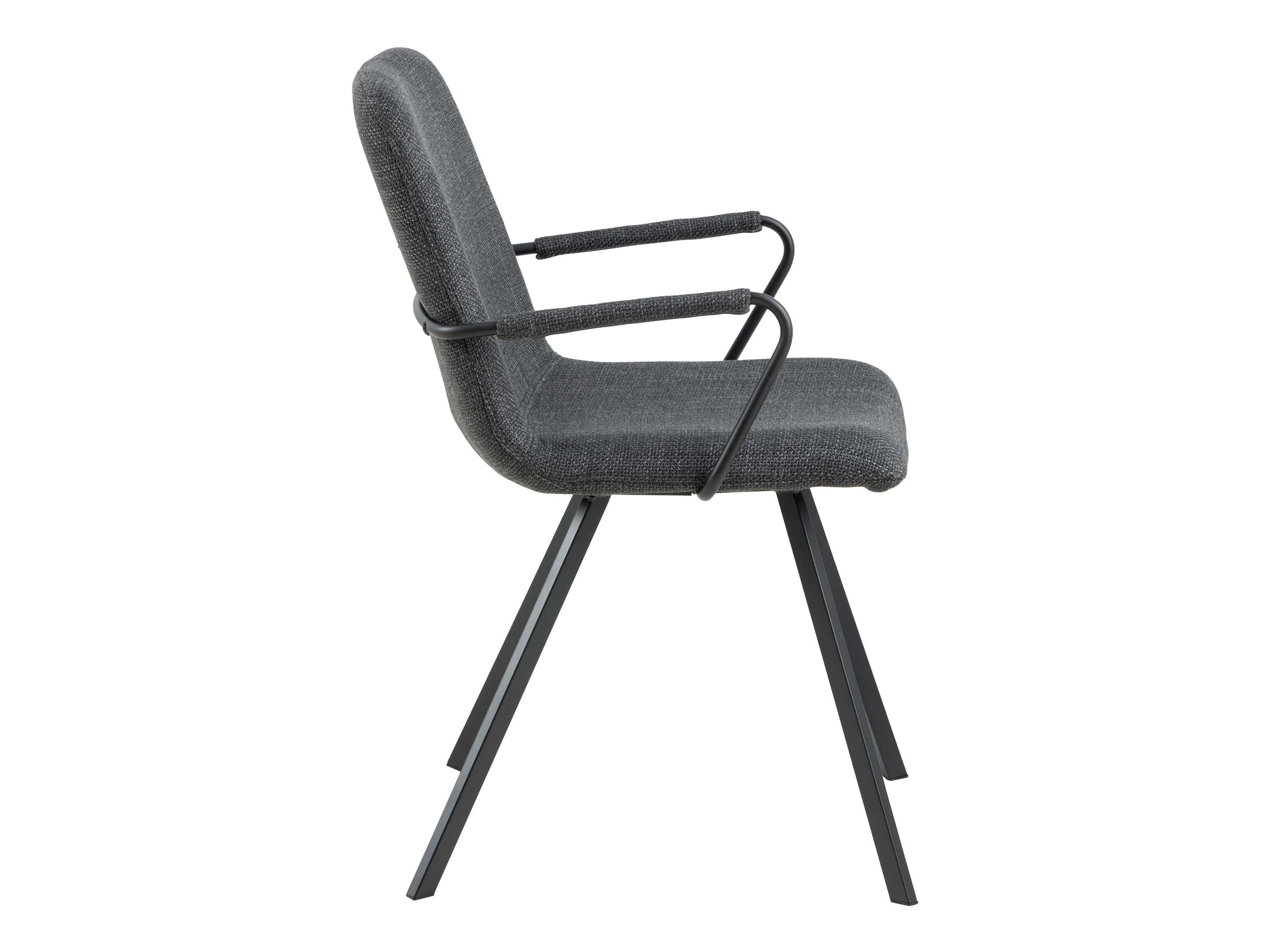 Chaise Norsica 681 (Gris + Noir)