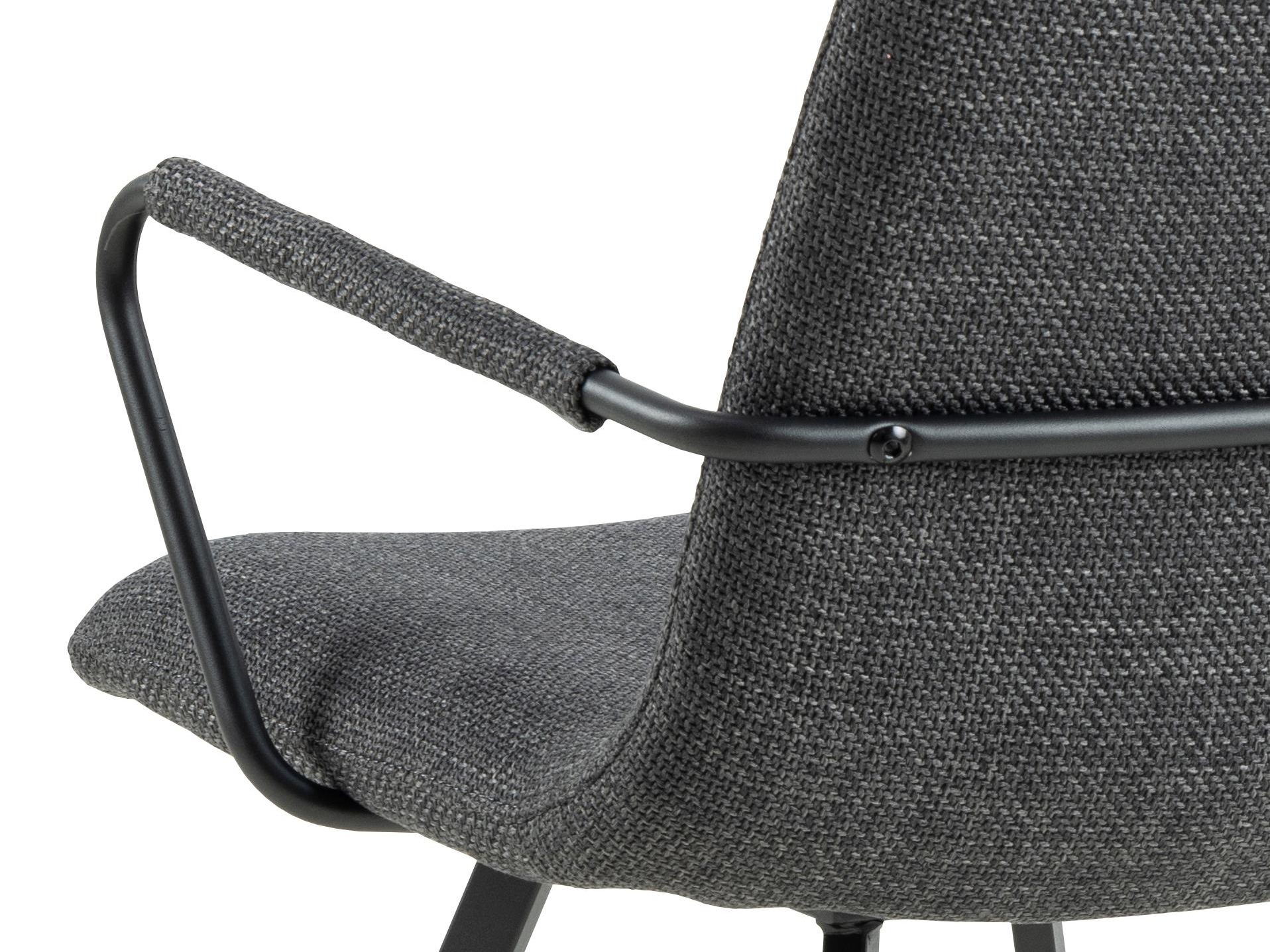 Chaise Norsica 681 (Gris + Noir)