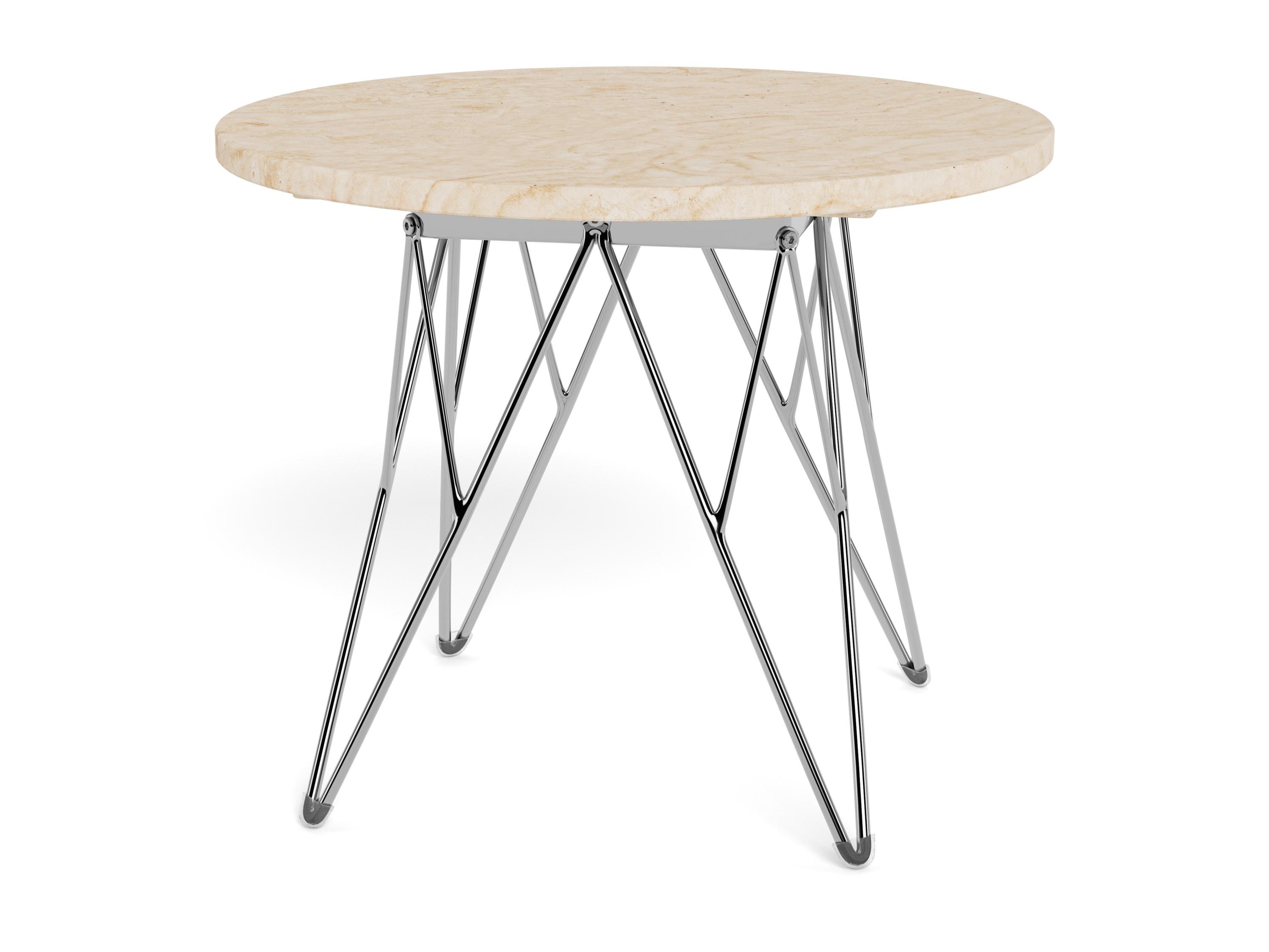 Table basse Norsica 819 (Beige + Argent)
