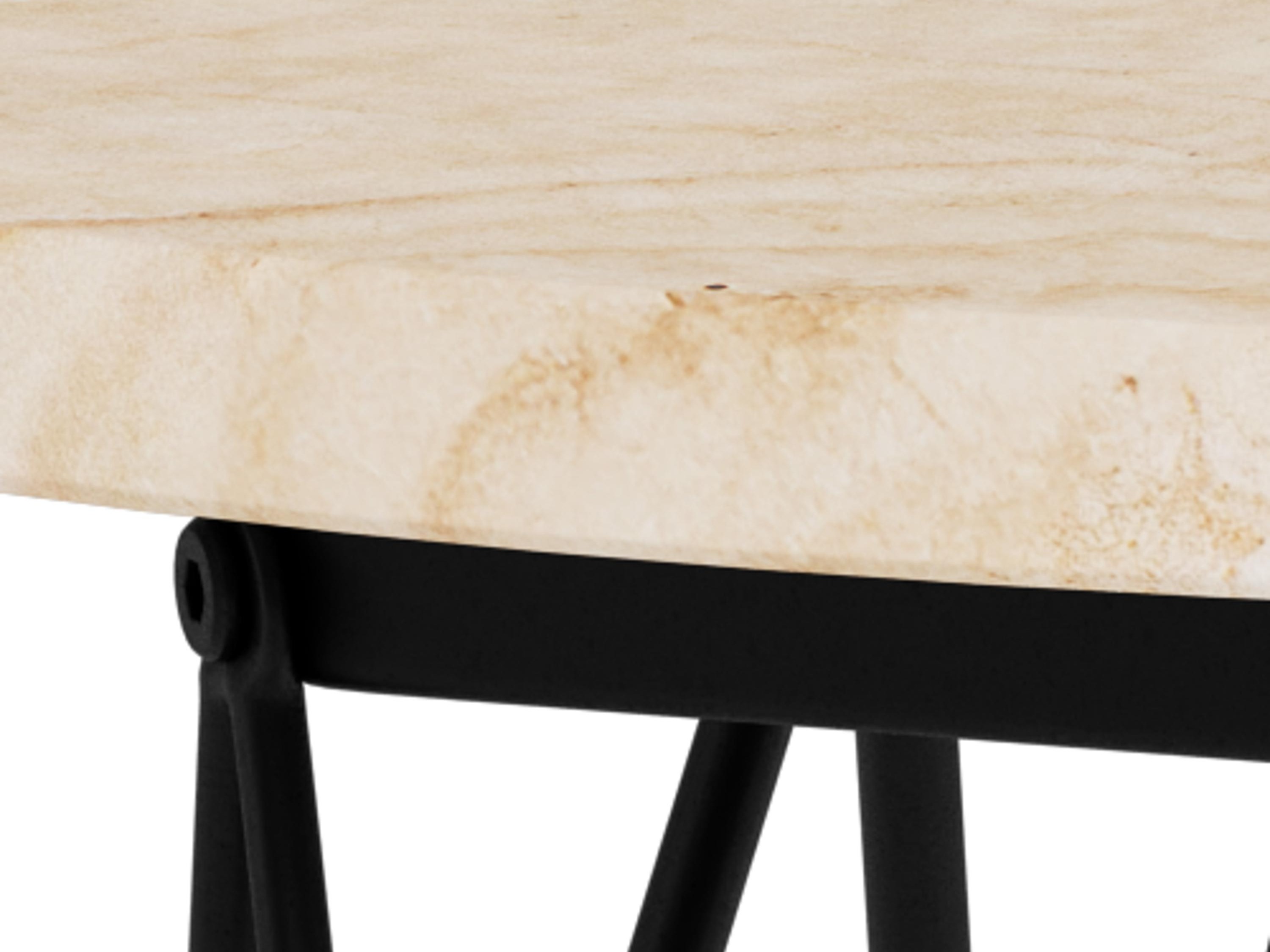 Table basse Norsica 819 (Beige + Noir)