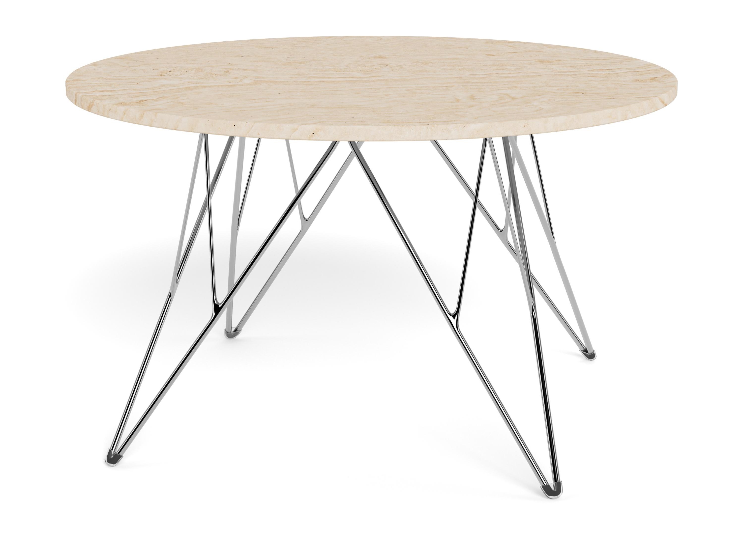 Table basse Norsica 820 (Beige + Argent)