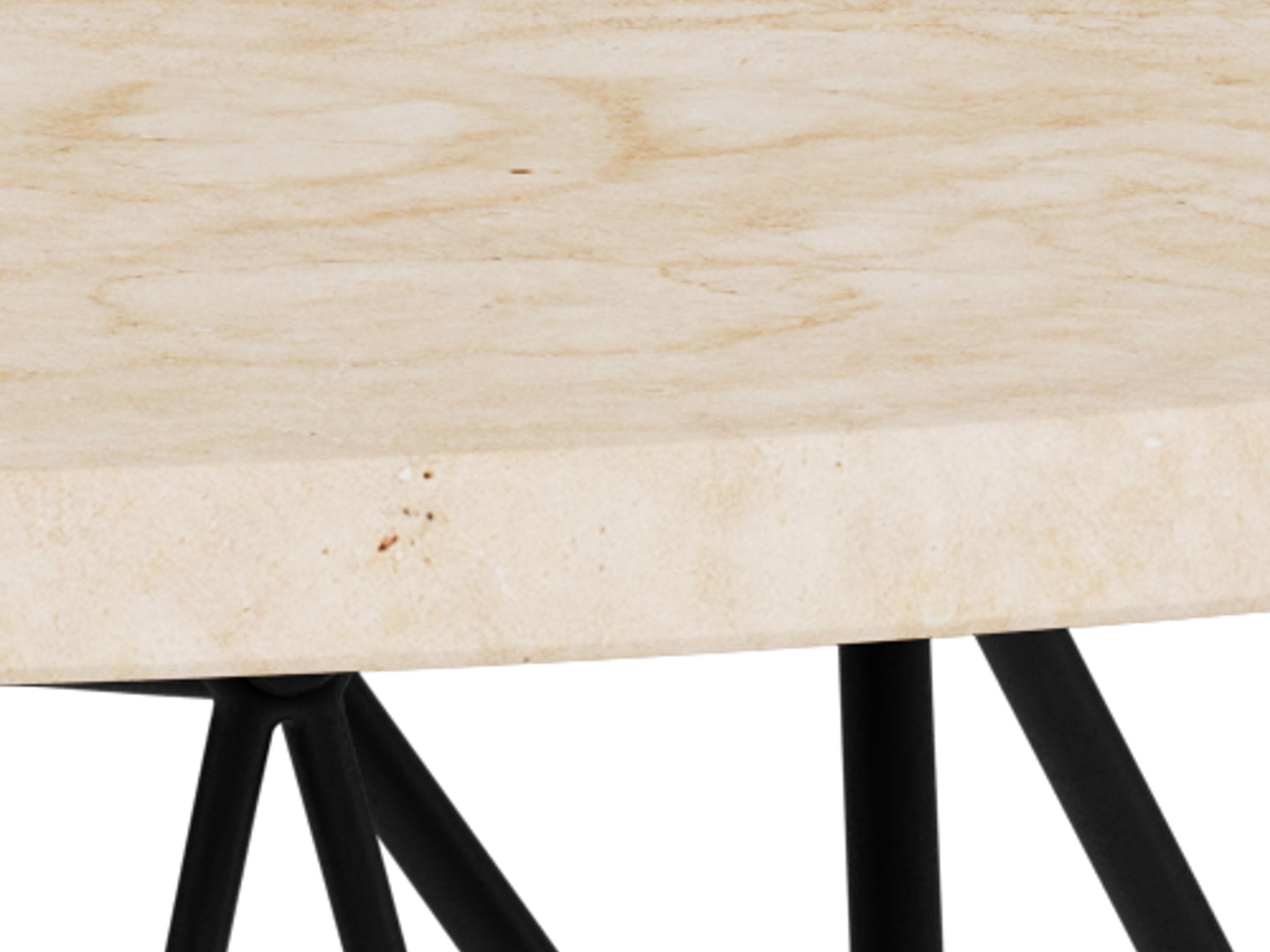 Table basse Norsica 820 (Beige + Noir)