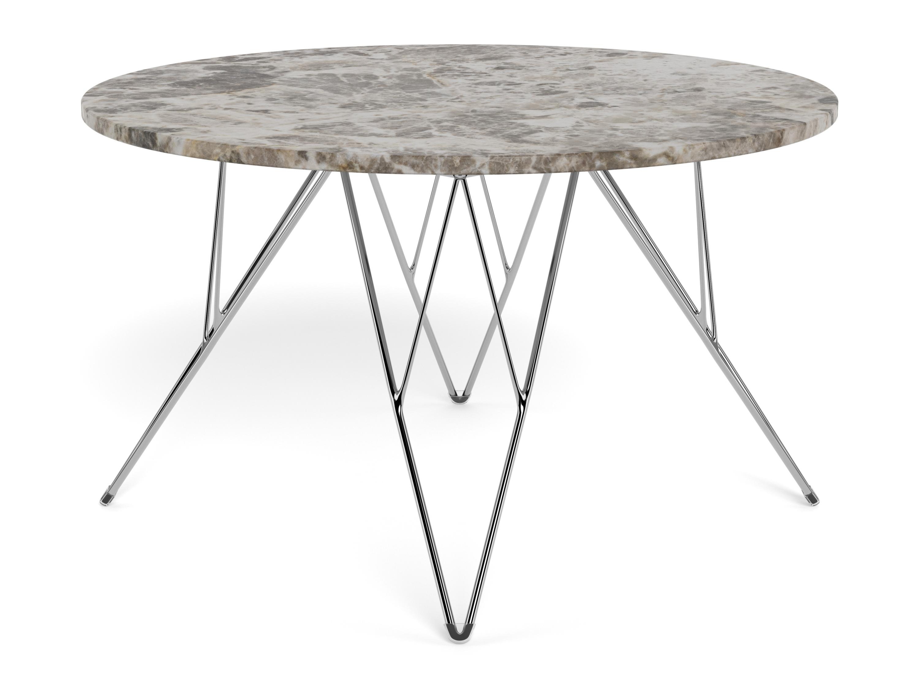 Table basse Norsica 820 (Gris + Argent)
