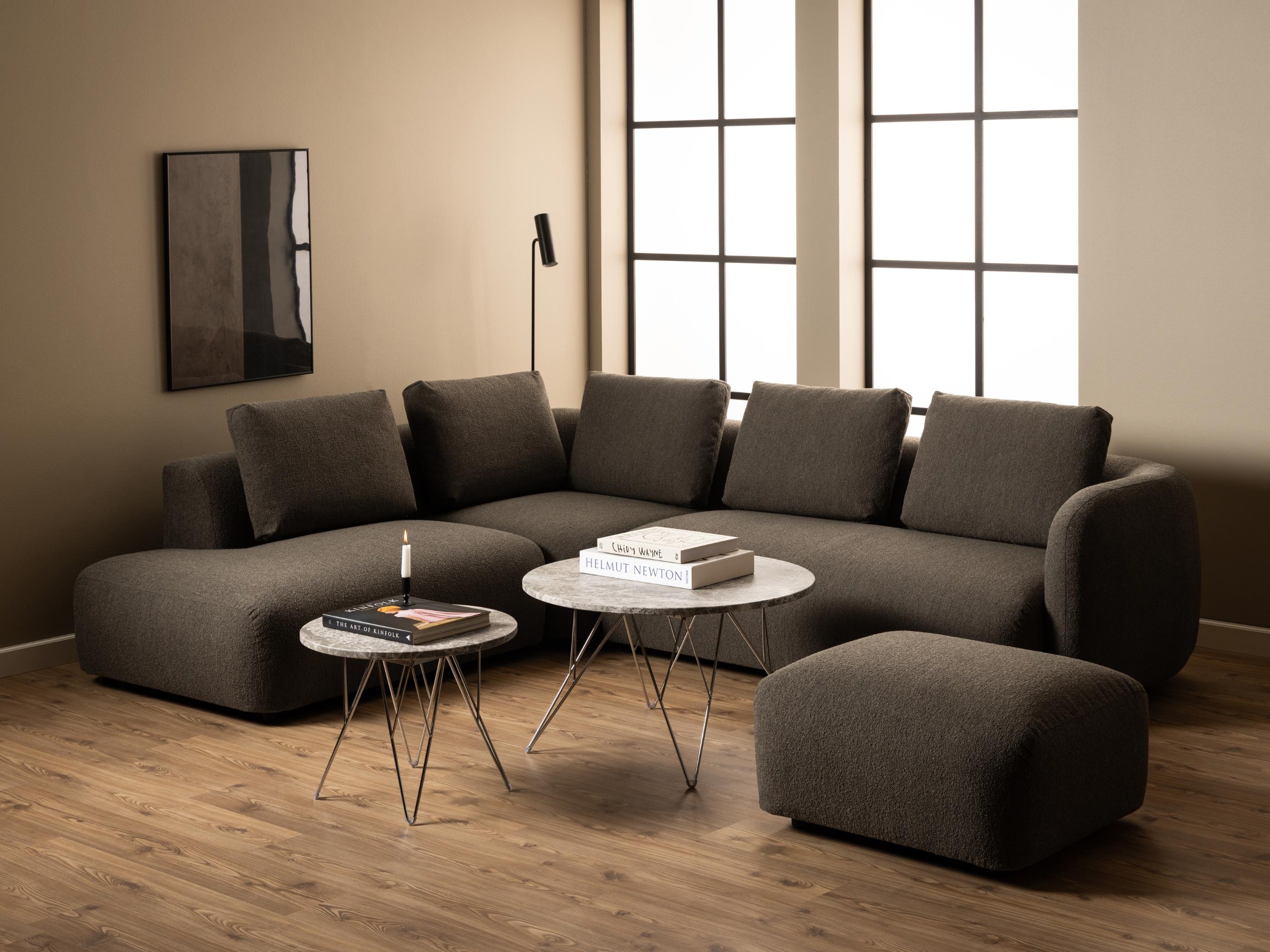 Table basse Norsica 820 (Gris + Argent)