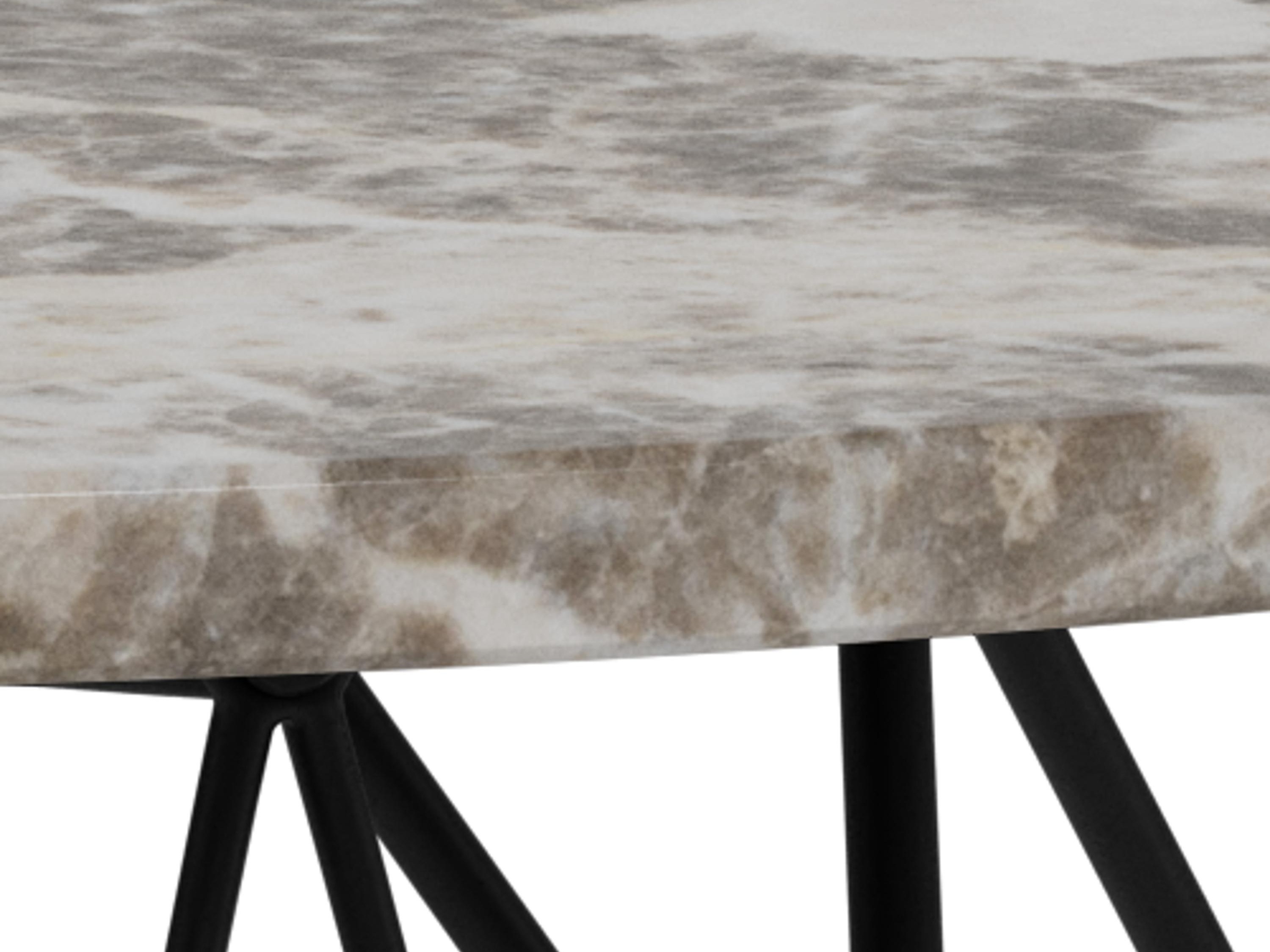 Table basse Norsica 820 (Gris + Noir)