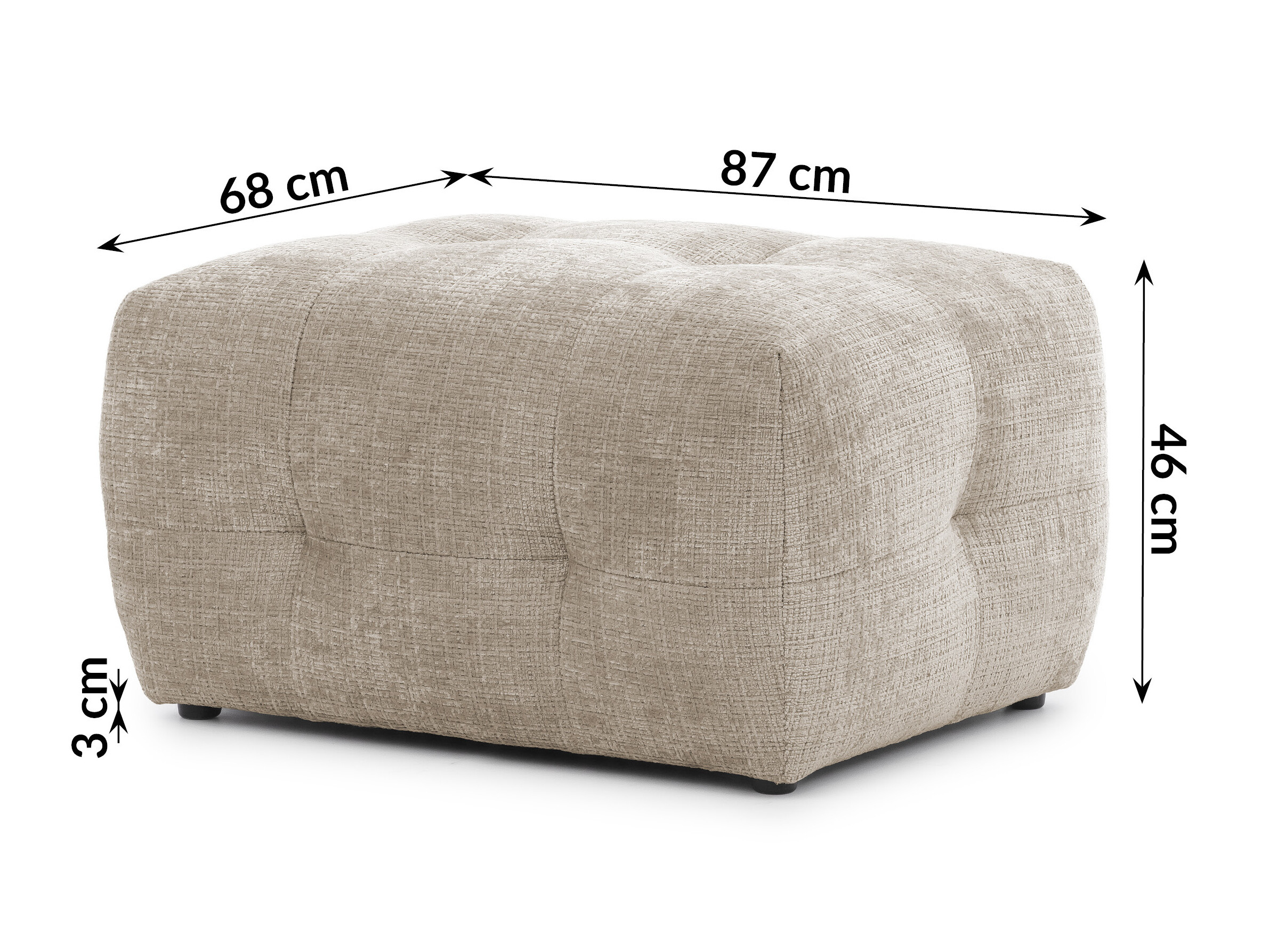Pouf Rocklin 177 (Cremona 14)