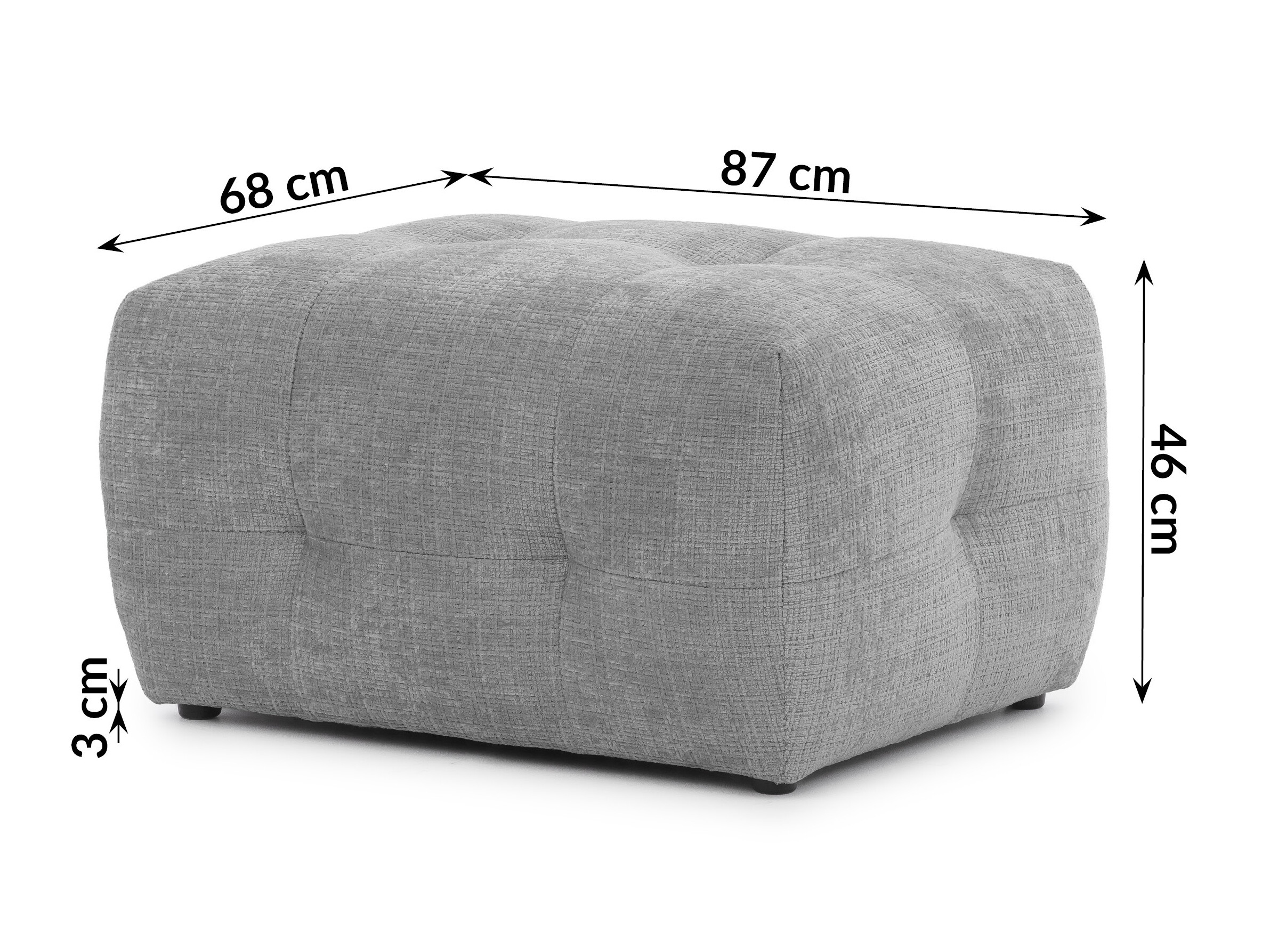 Pouf Rocklin 177 (Cremona 81)
