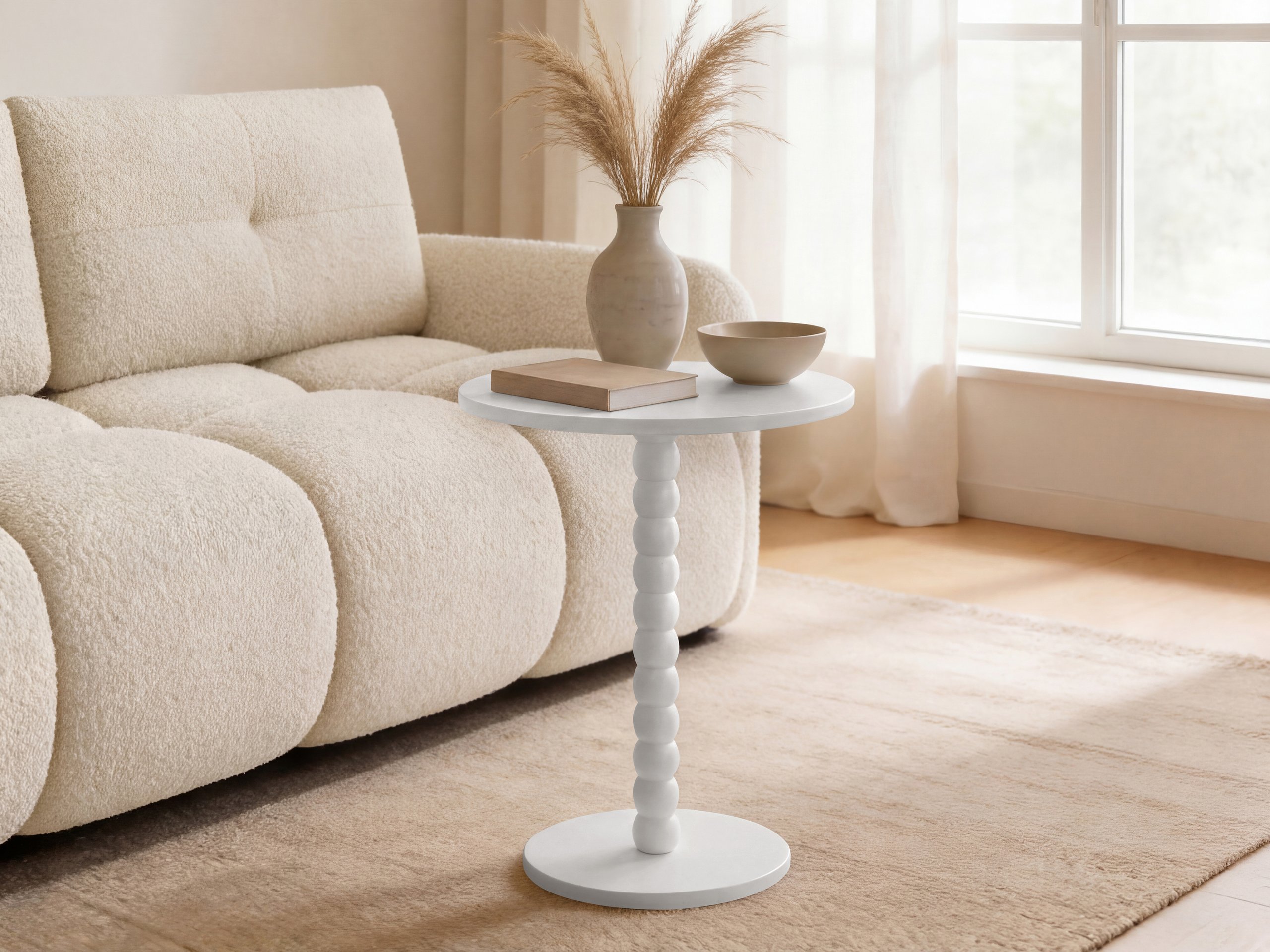 Table d'appoint Ludus (Blanc)