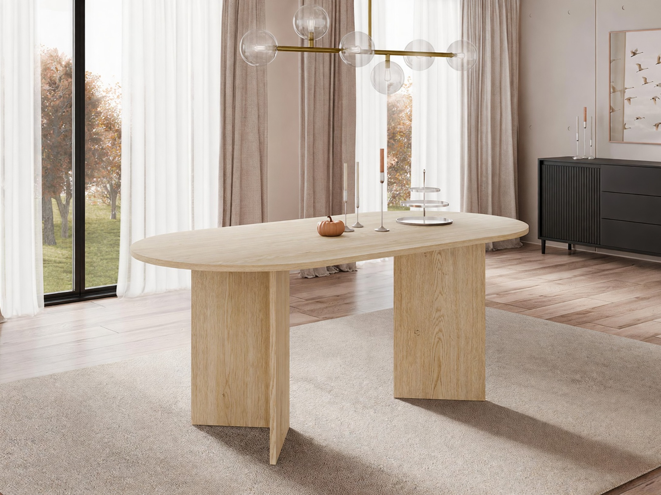 Table Comfivo Fungus (Chêne)