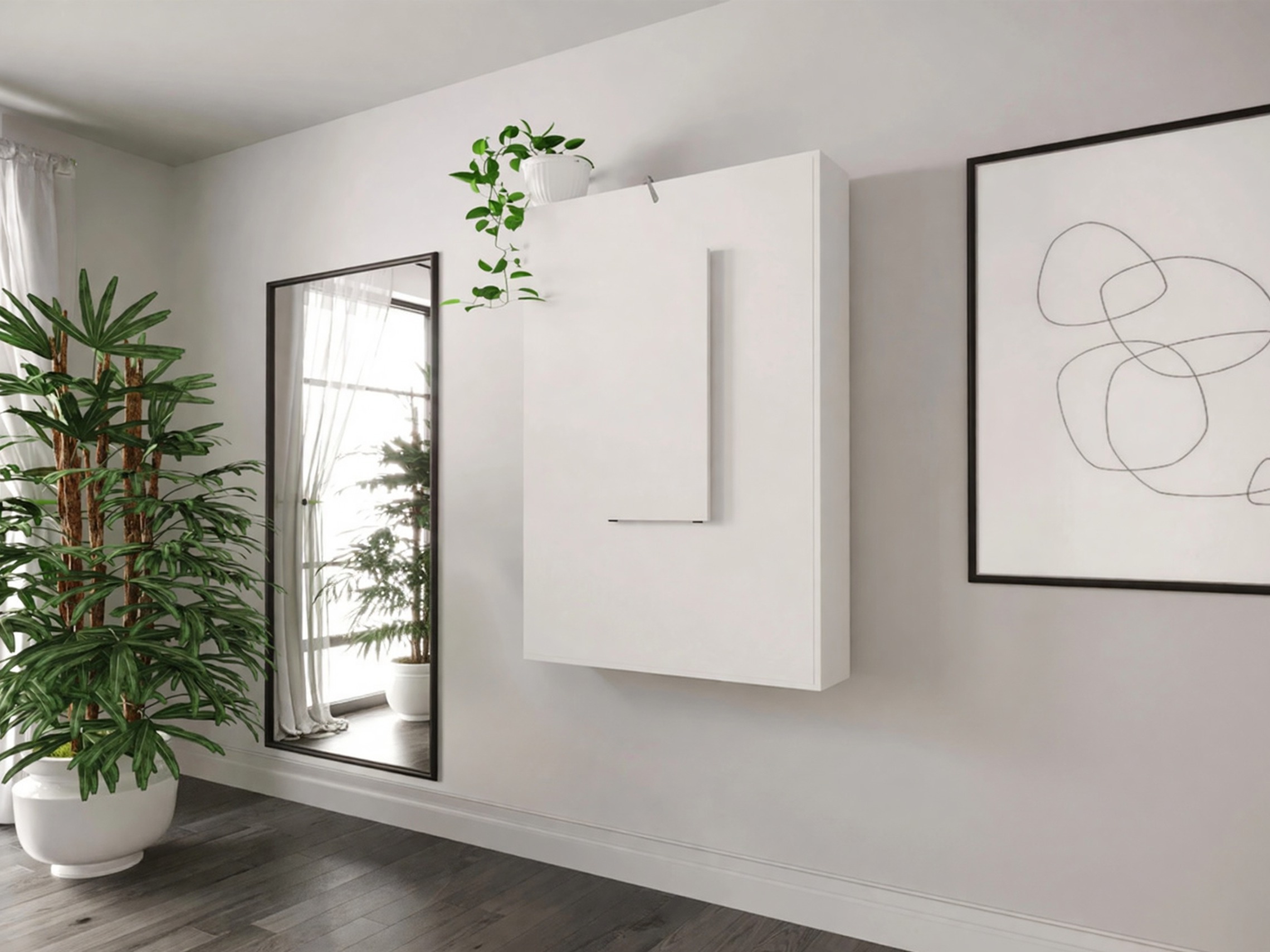 Table pliante Pinis III (Blanc)