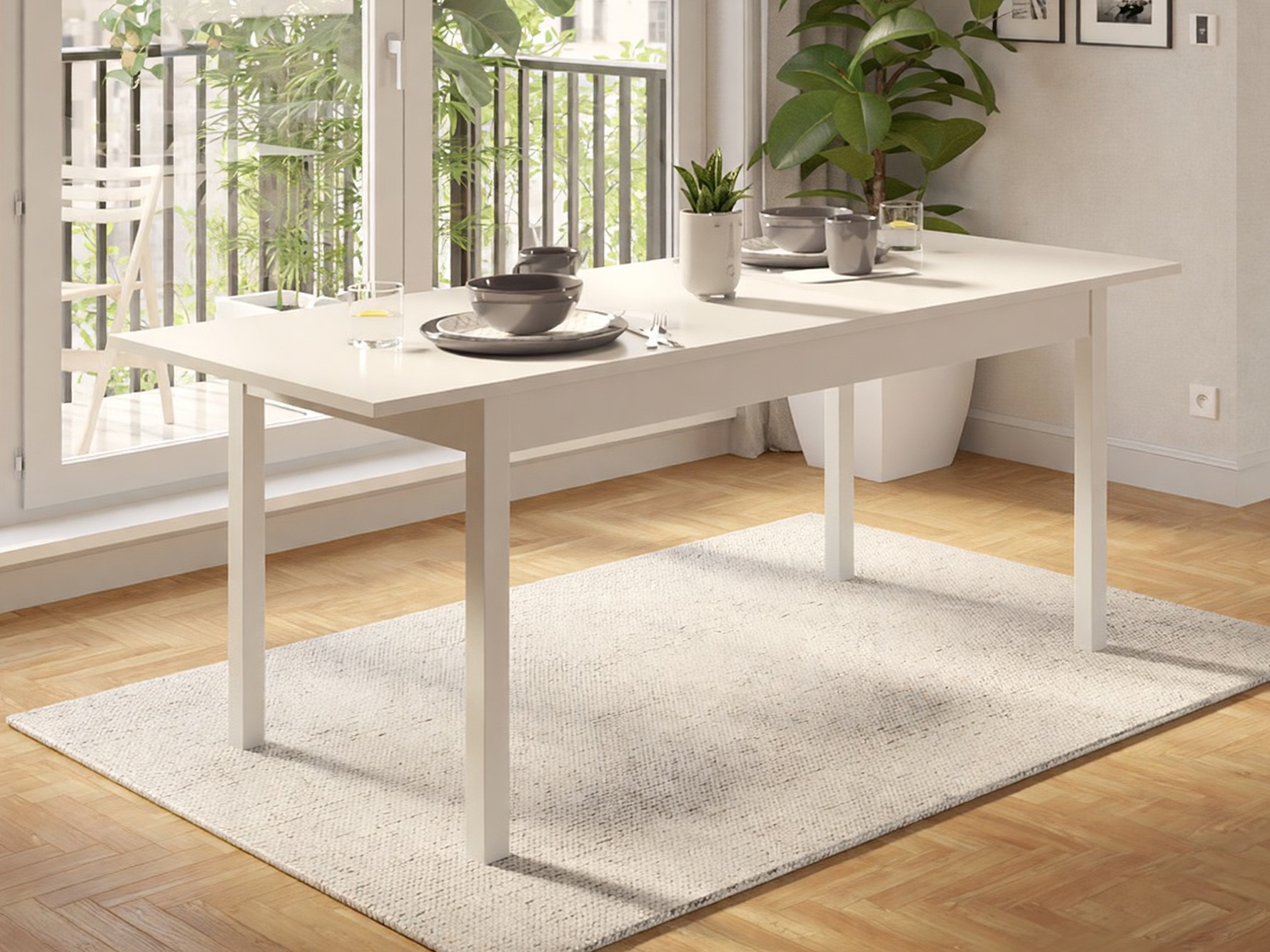 Table Bristol 221 (Blanc)