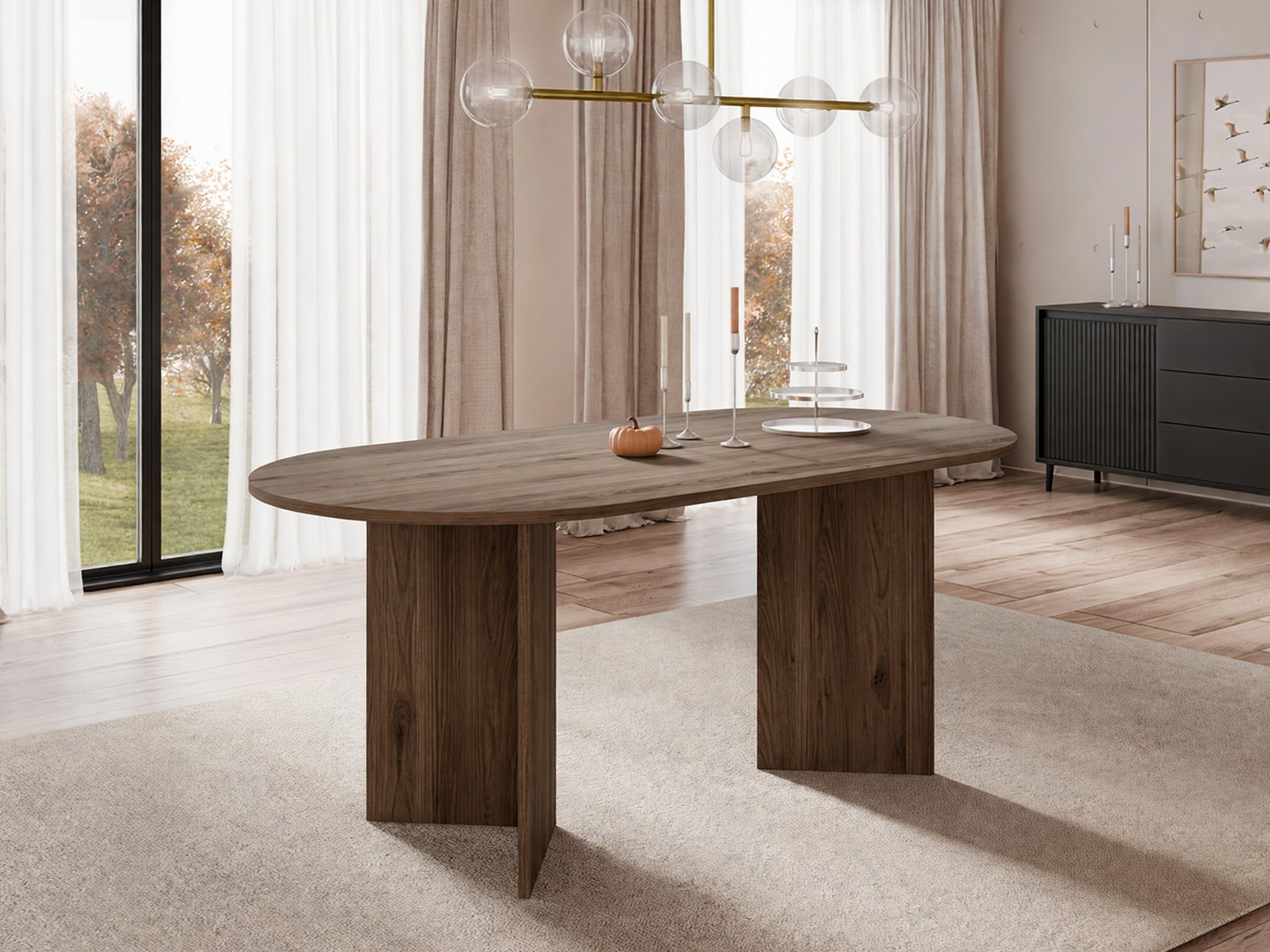 Table Comfivo Fungus (Noyer)