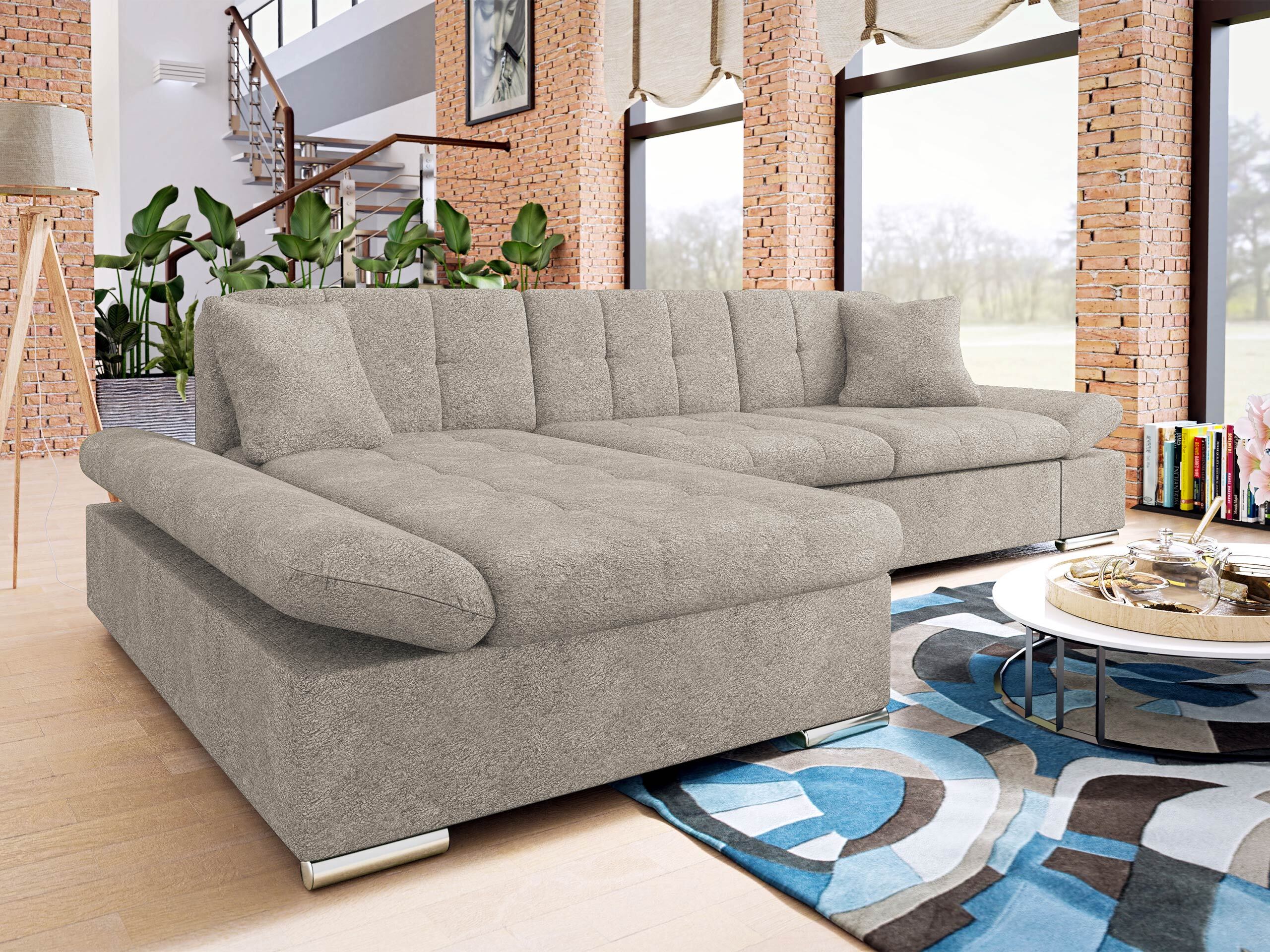 Canapé d'angle Comfivo Serenitas (Coral 50)